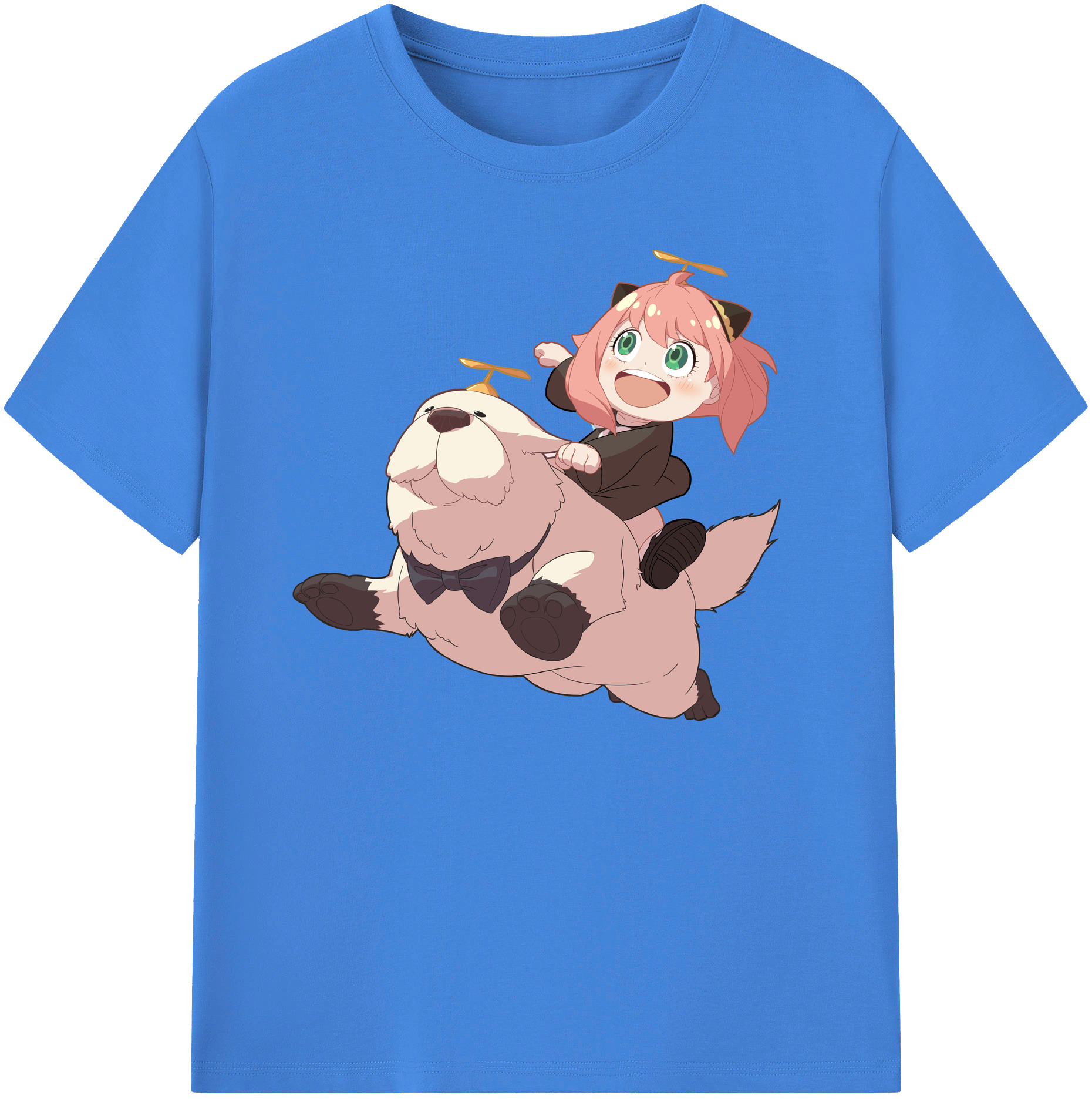 （画像用） SPY×FAMILY间谍家家酒 綿100％ メンズ半袖Tシャツ｜肌触りやわらか＆通気性