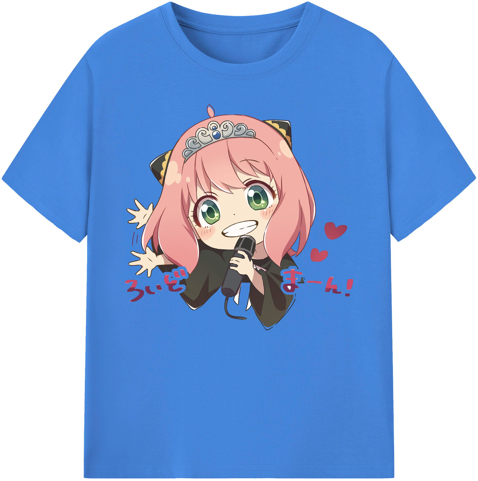（画像用） SPY×FAMILY间谍家家酒 綿100％ メンズ半袖Tシャツ｜肌触りやわらか＆通気性