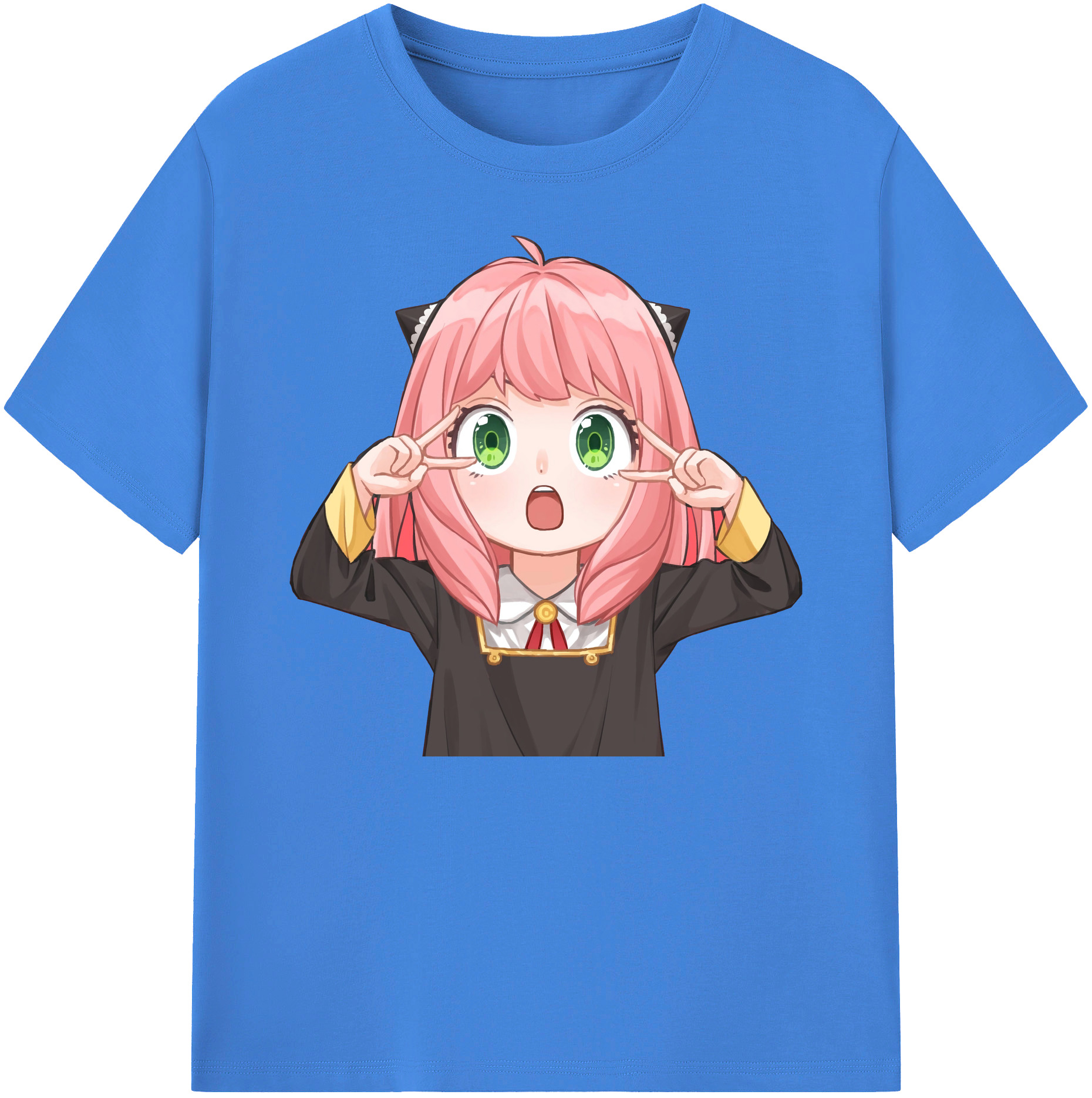 （画像用） SPY×FAMILY间谍家家酒 綿100％ メンズ半袖Tシャツ｜肌触りやわらか＆通気性