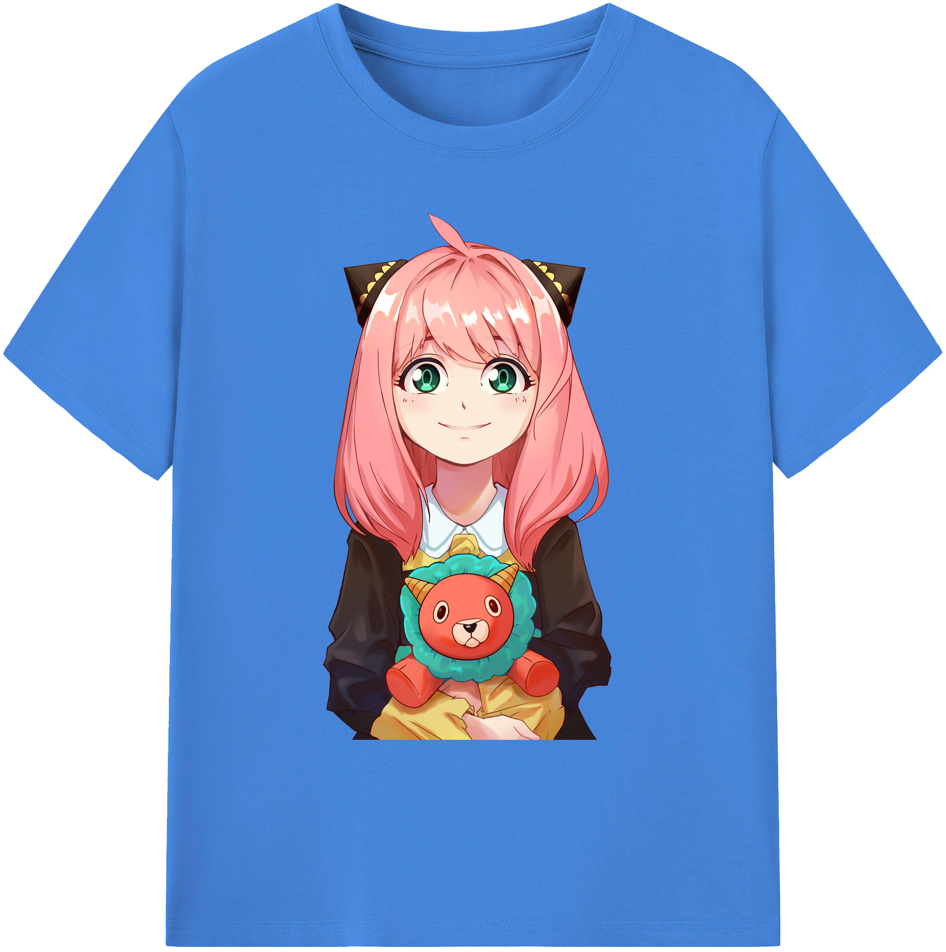 （画像用） SPY×FAMILY间谍家家酒 綿100％ メンズ半袖Tシャツ｜肌触りやわらか＆通気性