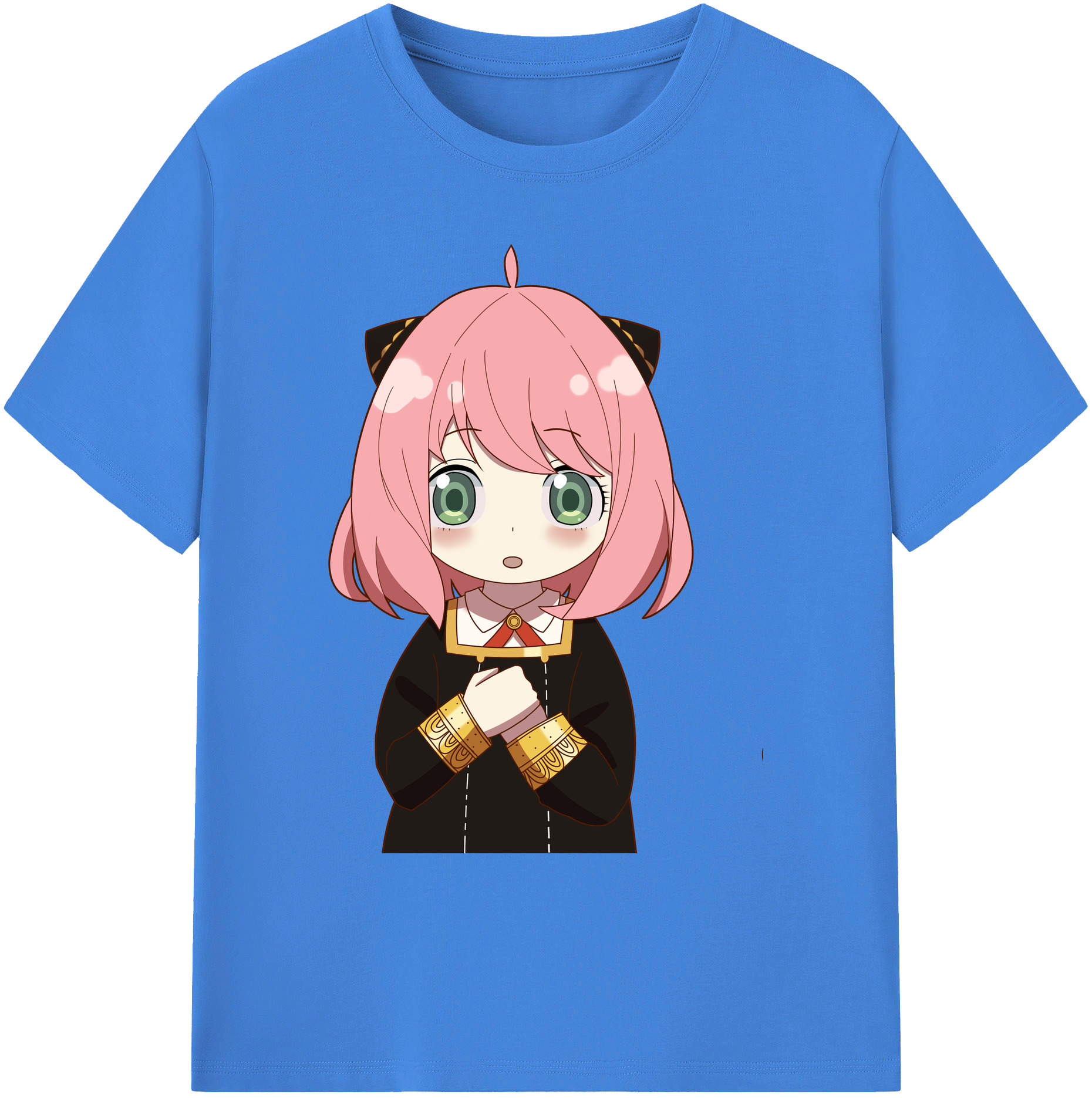 （画像用） SPY×FAMILY间谍家家酒 綿100％ メンズ半袖Tシャツ｜肌触りやわらか＆通気性