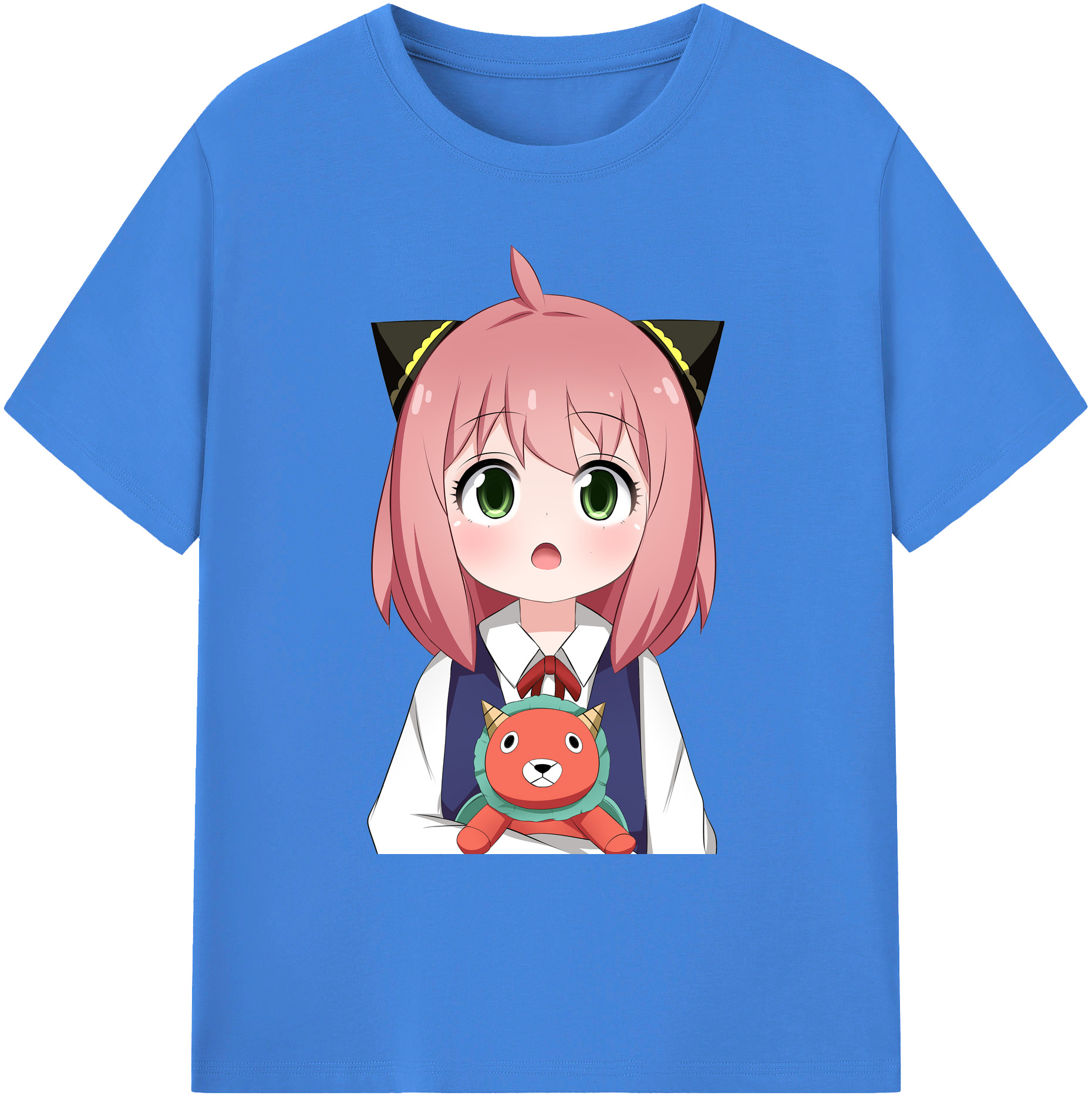（画像用） SPY×FAMILY间谍家家酒 綿100％ メンズ半袖Tシャツ｜肌触りやわらか＆通気性