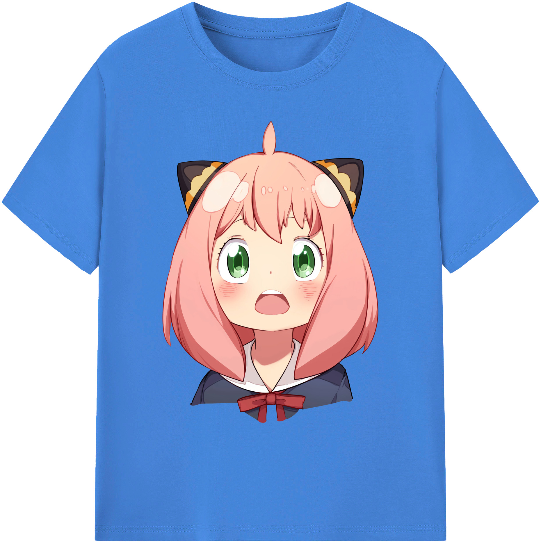 （画像用） SPY×FAMILY间谍家家酒 綿100％ メンズ半袖Tシャツ｜肌触りやわらか＆通気性
