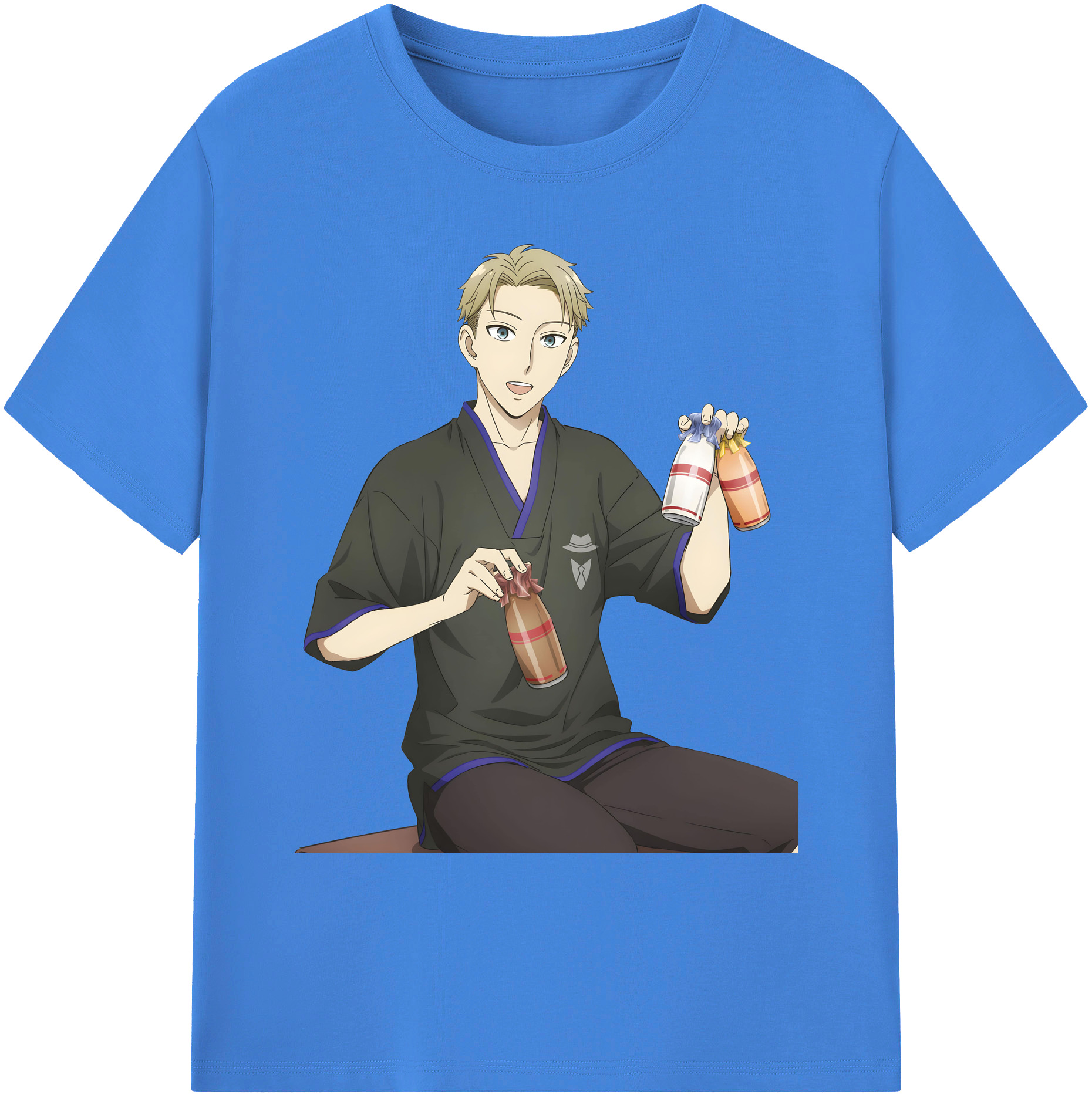 （画像用） SPY×FAMILY间谍家家酒 綿100％ メンズ半袖Tシャツ｜肌触りやわらか＆通気性