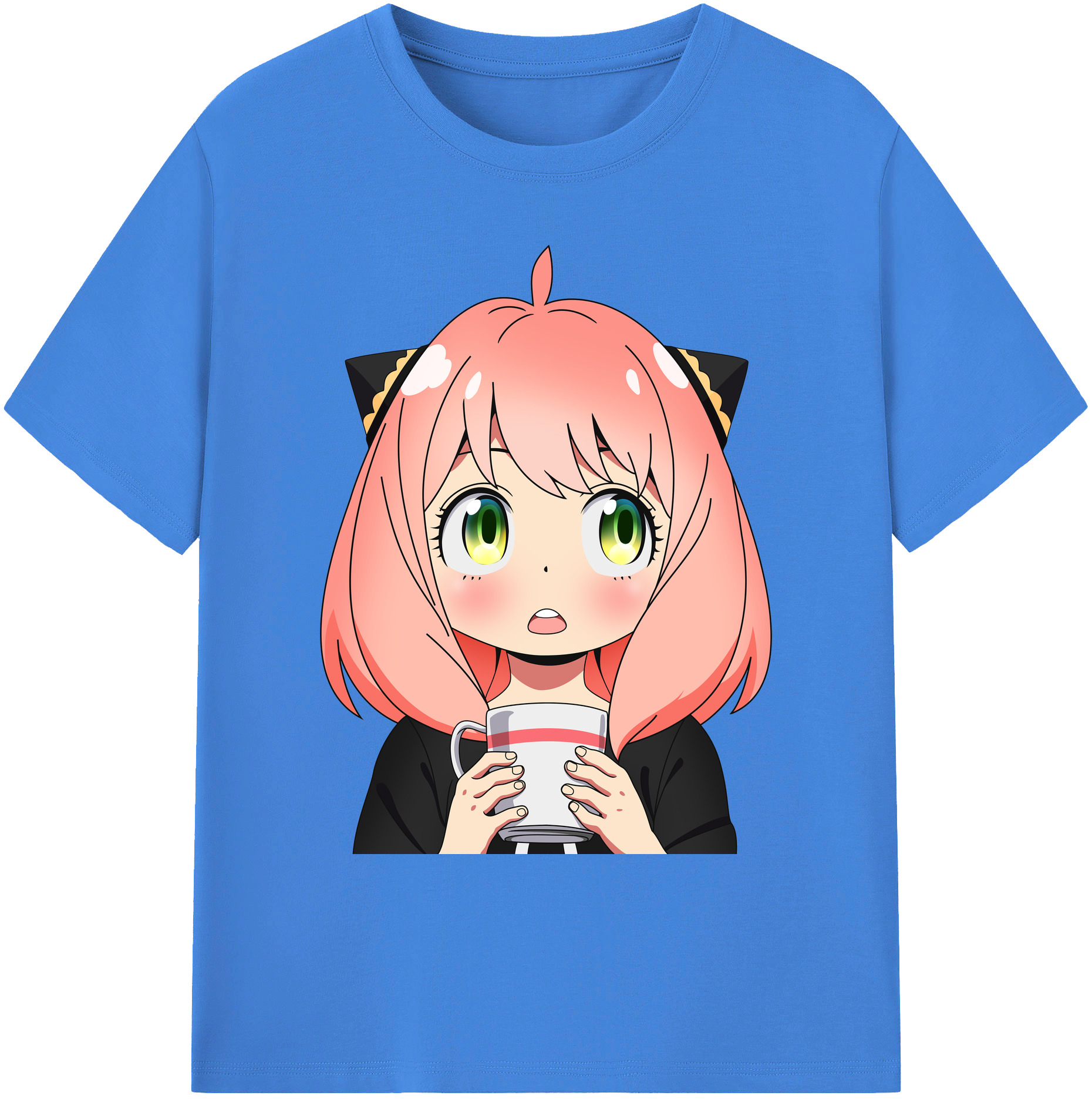 （画像用） SPY×FAMILY间谍家家酒 綿100％ メンズ半袖Tシャツ｜肌触りやわらか＆通気性