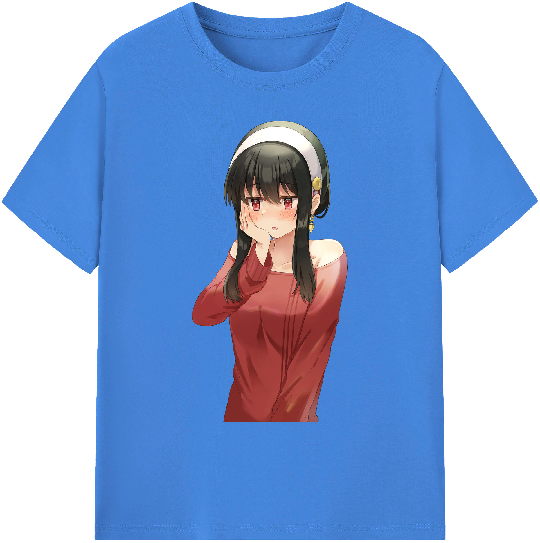 （画像用） SPY×FAMILY间谍家家酒 綿100％ メンズ半袖Tシャツ｜肌触りやわらか＆通気性