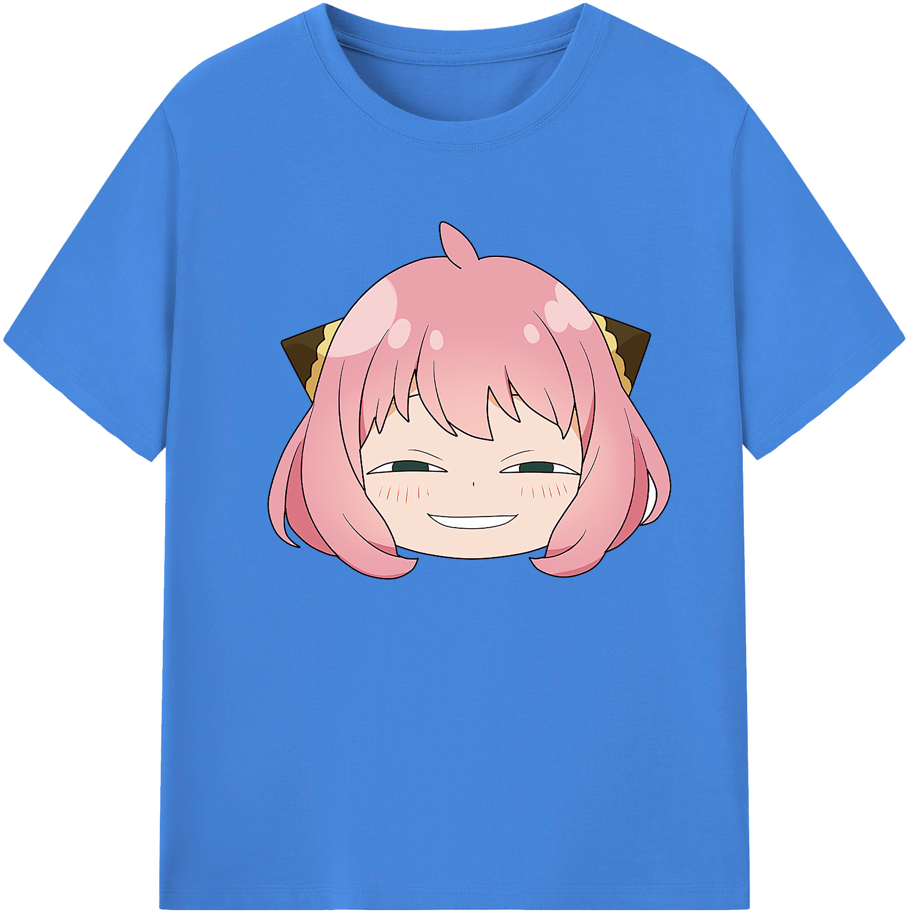 （画像用） SPY×FAMILY间谍家家酒 綿100％ メンズ半袖Tシャツ｜肌触りやわらか＆通気性