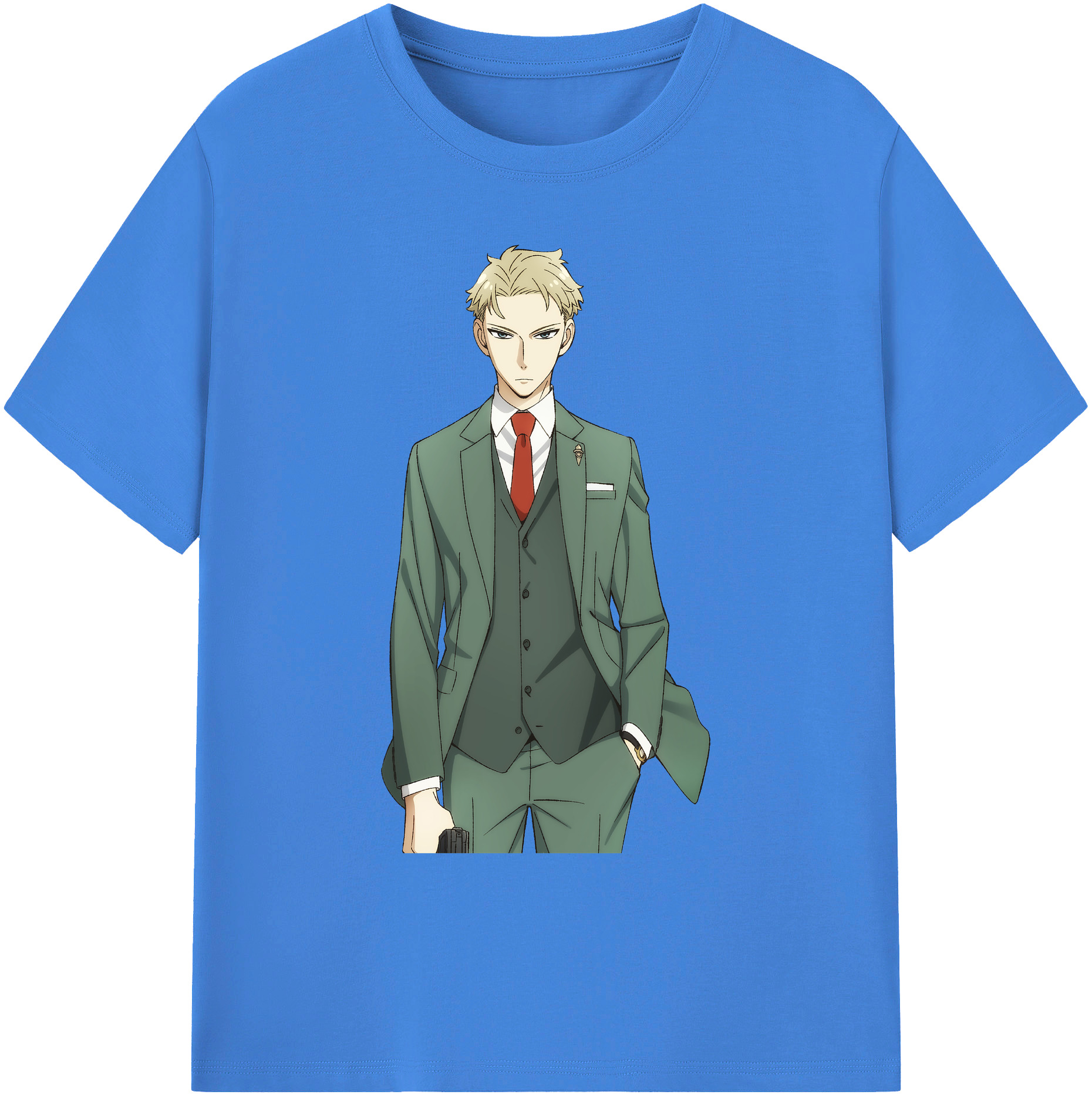 （画像用） SPY×FAMILY间谍家家酒 綿100％ メンズ半袖Tシャツ｜肌触りやわらか＆通気性