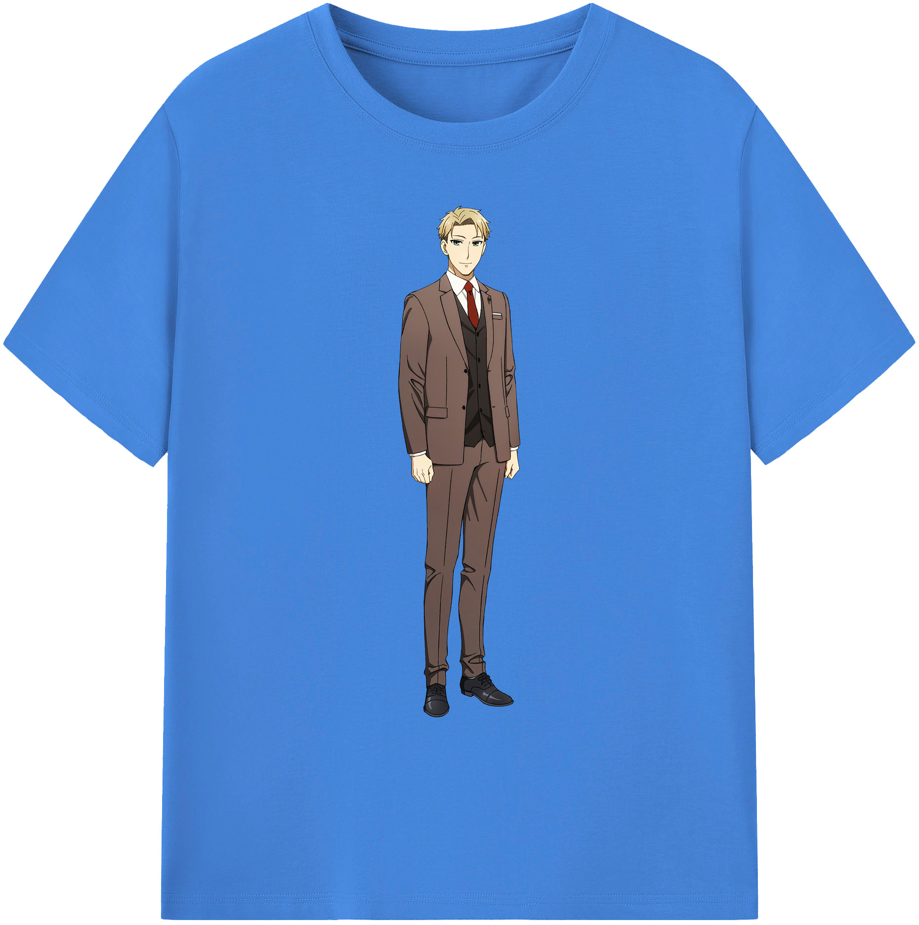 （画像用） SPY×FAMILY间谍家家酒 綿100％ メンズ半袖Tシャツ｜肌触りやわらか＆通気性