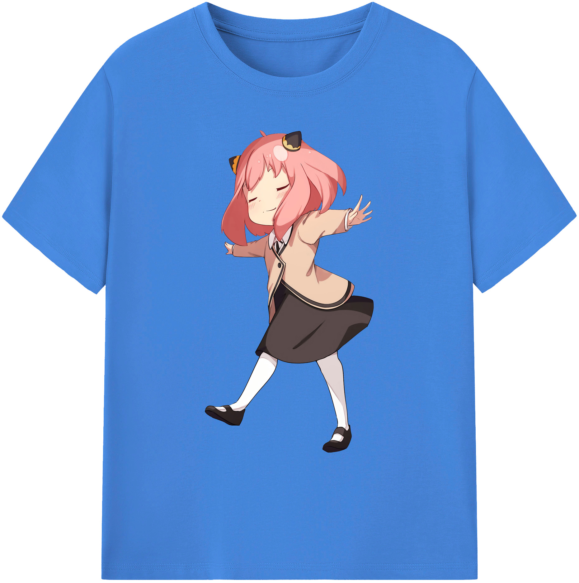 （画像用） SPY×FAMILY间谍家家酒 綿100％ メンズ半袖Tシャツ｜肌触りやわらか＆通気性