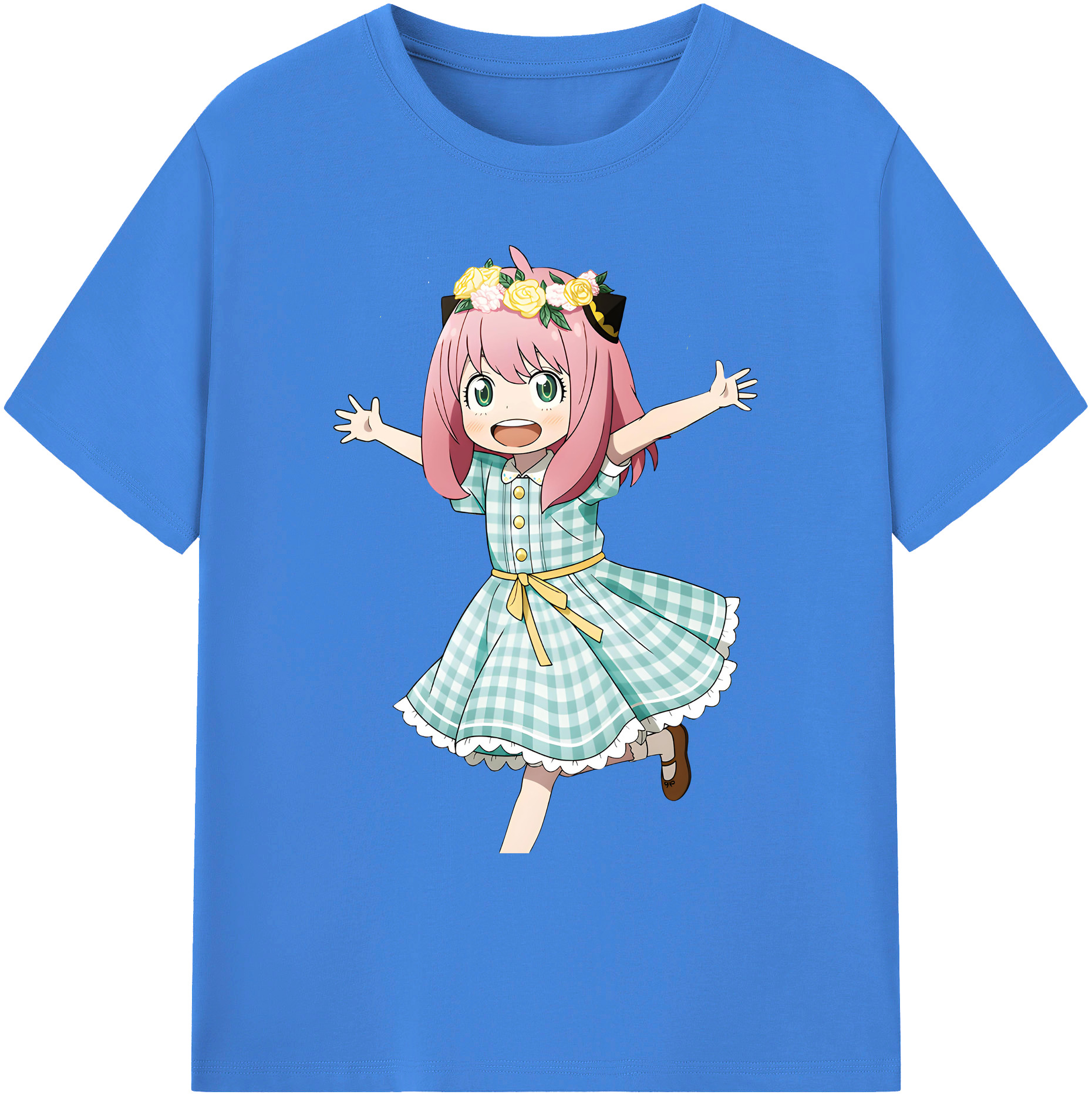（画像用） SPY×FAMILY间谍家家酒 綿100％ メンズ半袖Tシャツ｜肌触りやわらか＆通気性
