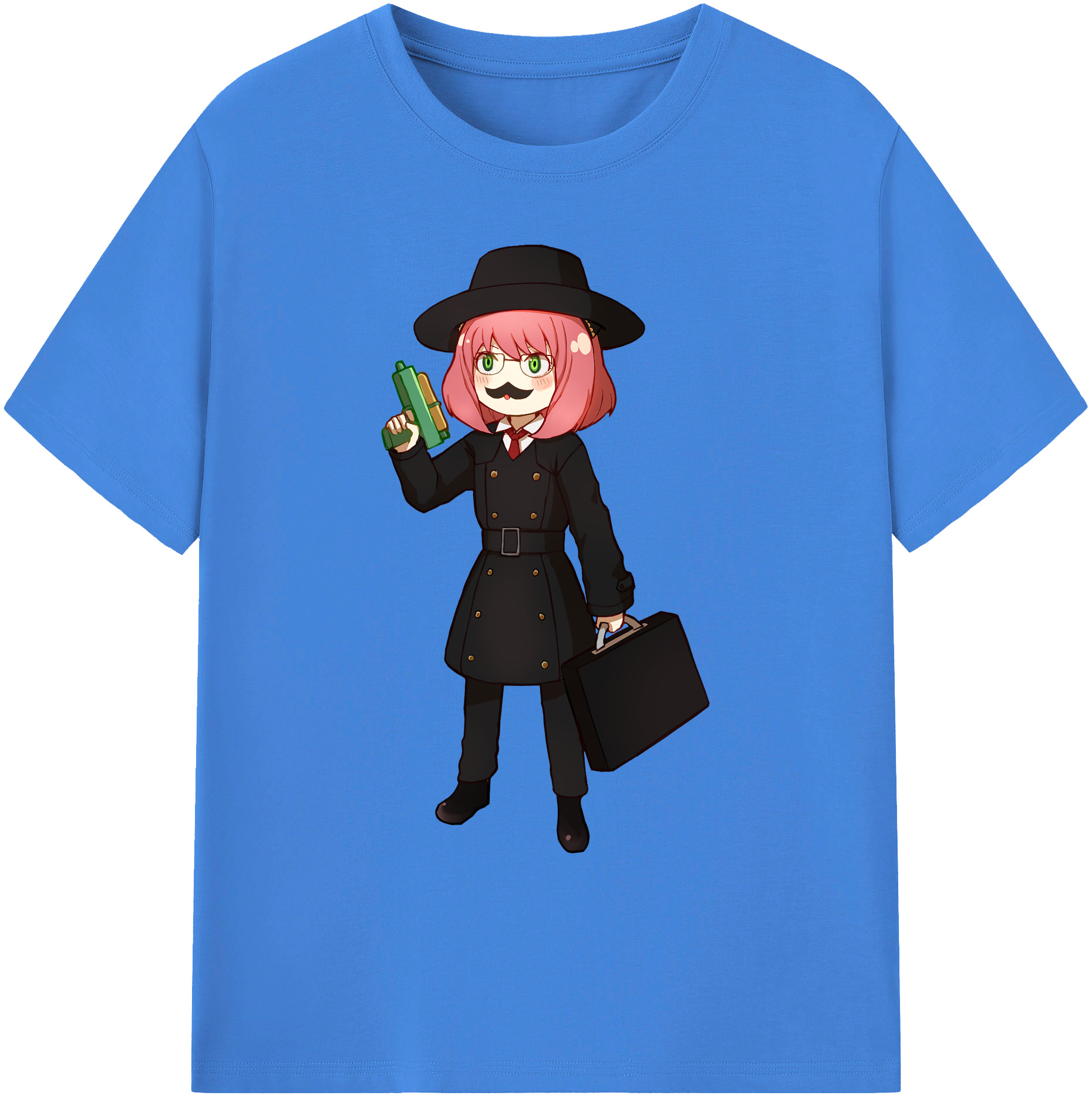 （画像用） SPY×FAMILY间谍家家酒 綿100％ メンズ半袖Tシャツ｜肌触りやわらか＆通気性