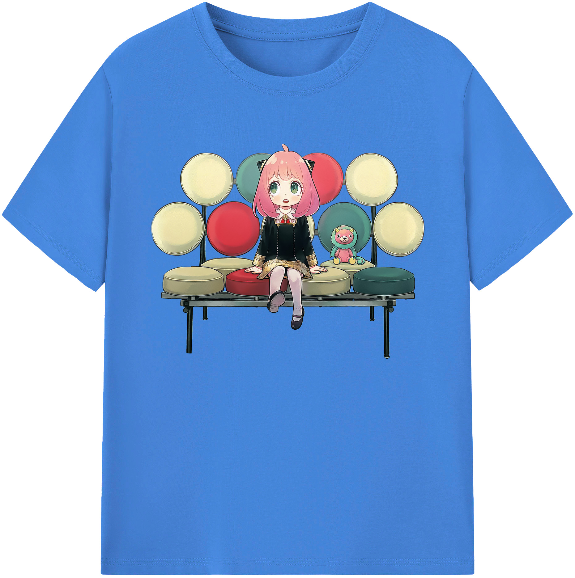 （画像用） SPY×FAMILY间谍家家酒 綿100％ メンズ半袖Tシャツ｜肌触りやわらか＆通気性