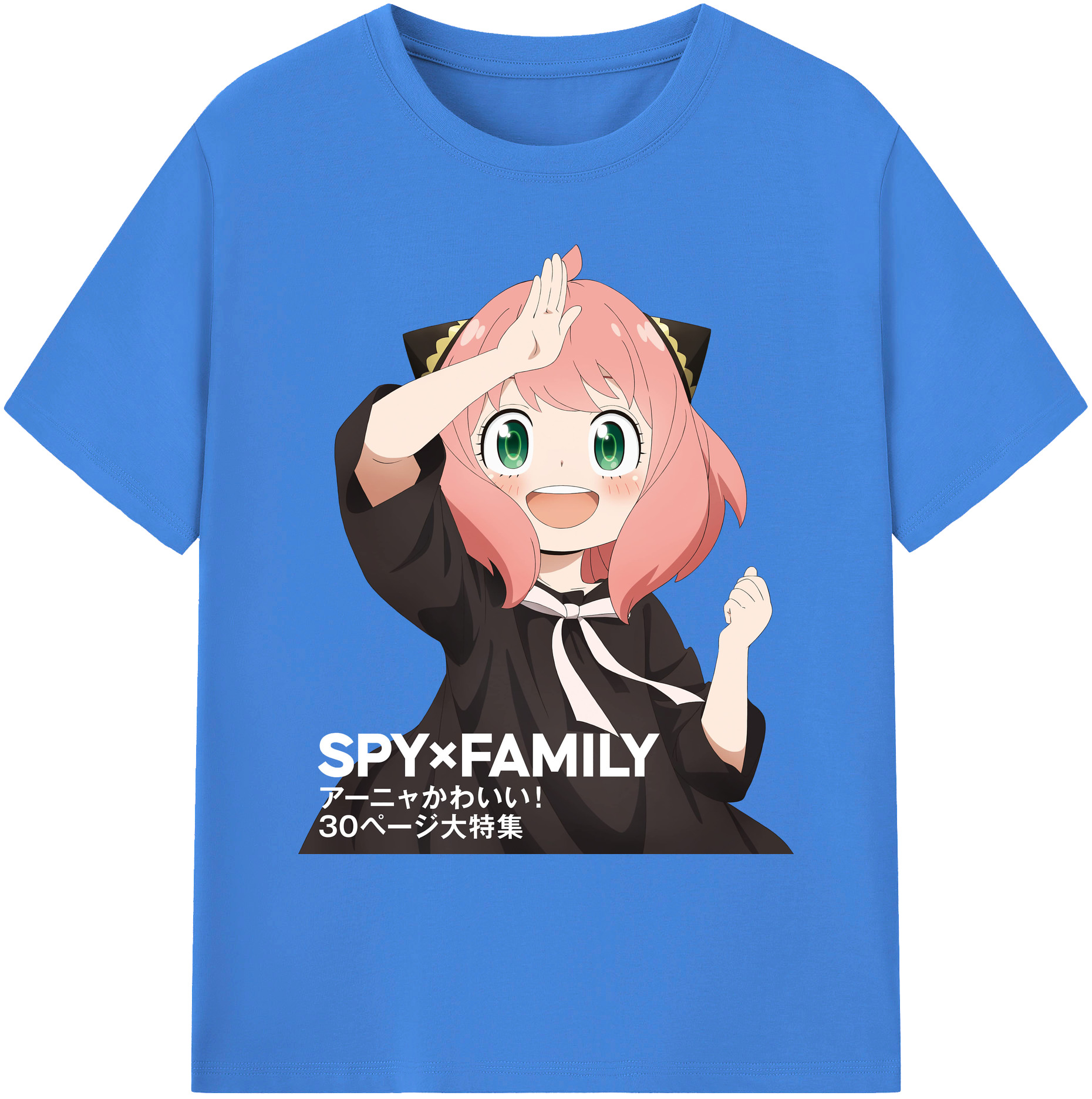 （画像用） SPY×FAMILY间谍家家酒 綿100％ メンズ半袖Tシャツ｜肌触りやわらか＆通気性