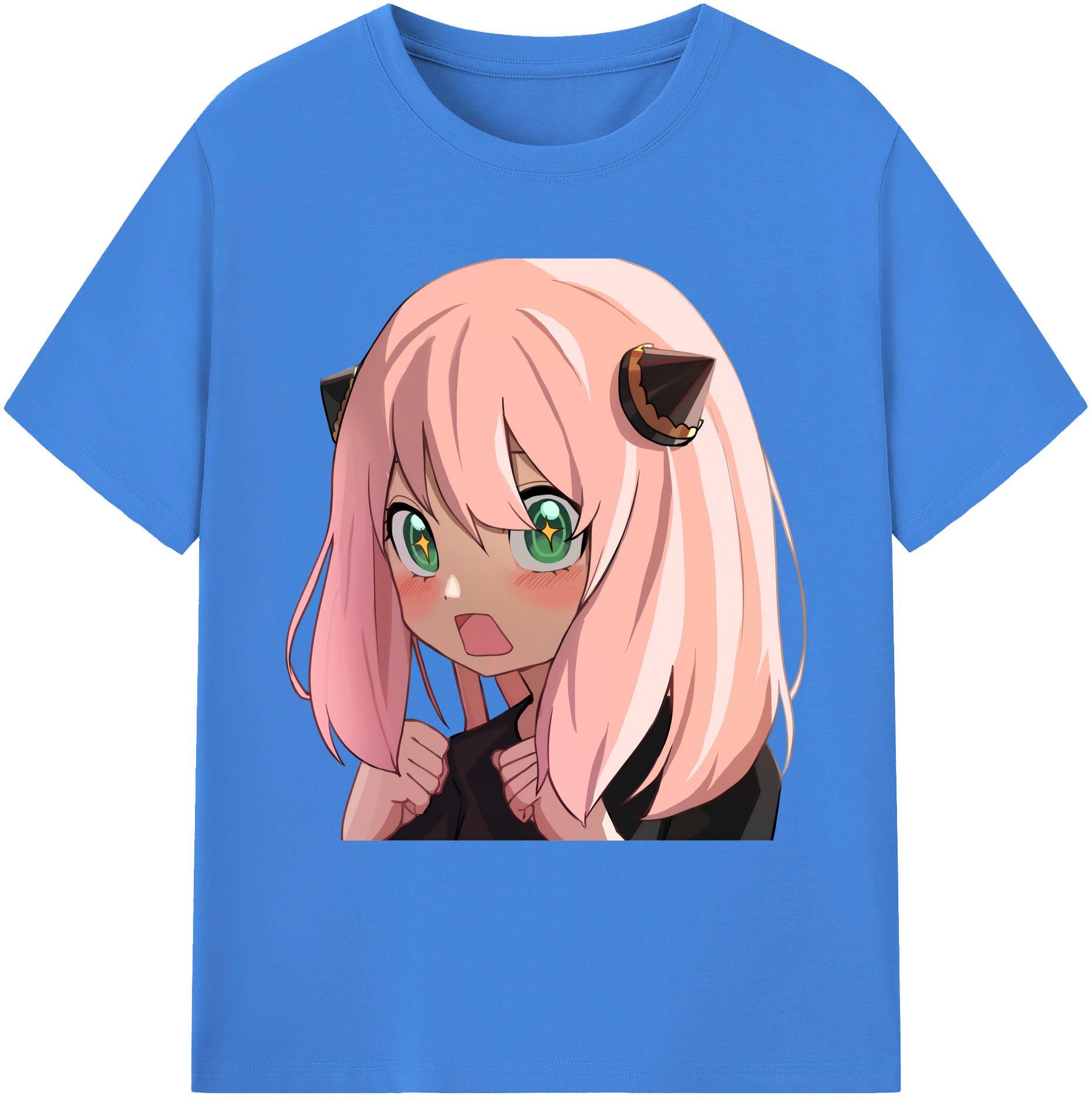 （画像用） SPY×FAMILY间谍家家酒 綿100％ メンズ半袖Tシャツ｜肌触りやわらか＆通気性