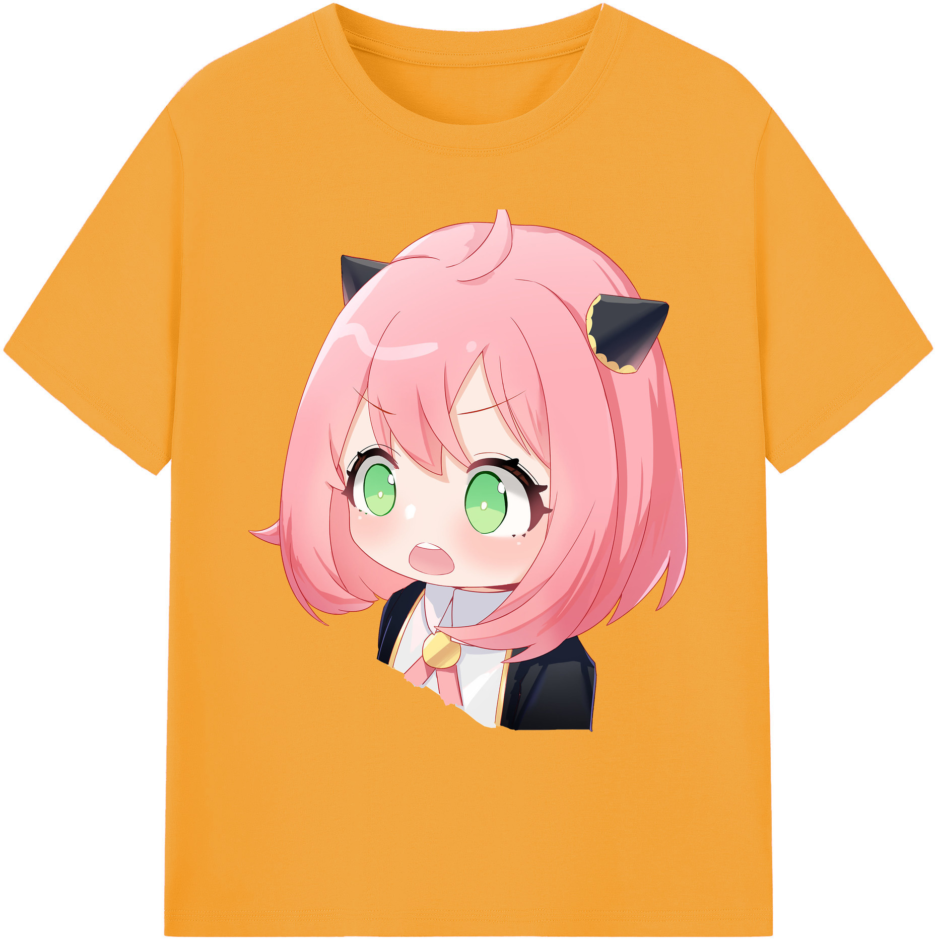 （画像用） SPY×FAMILY间谍家家酒 綿100％ メンズ半袖Tシャツ｜肌触りやわらか＆通気性