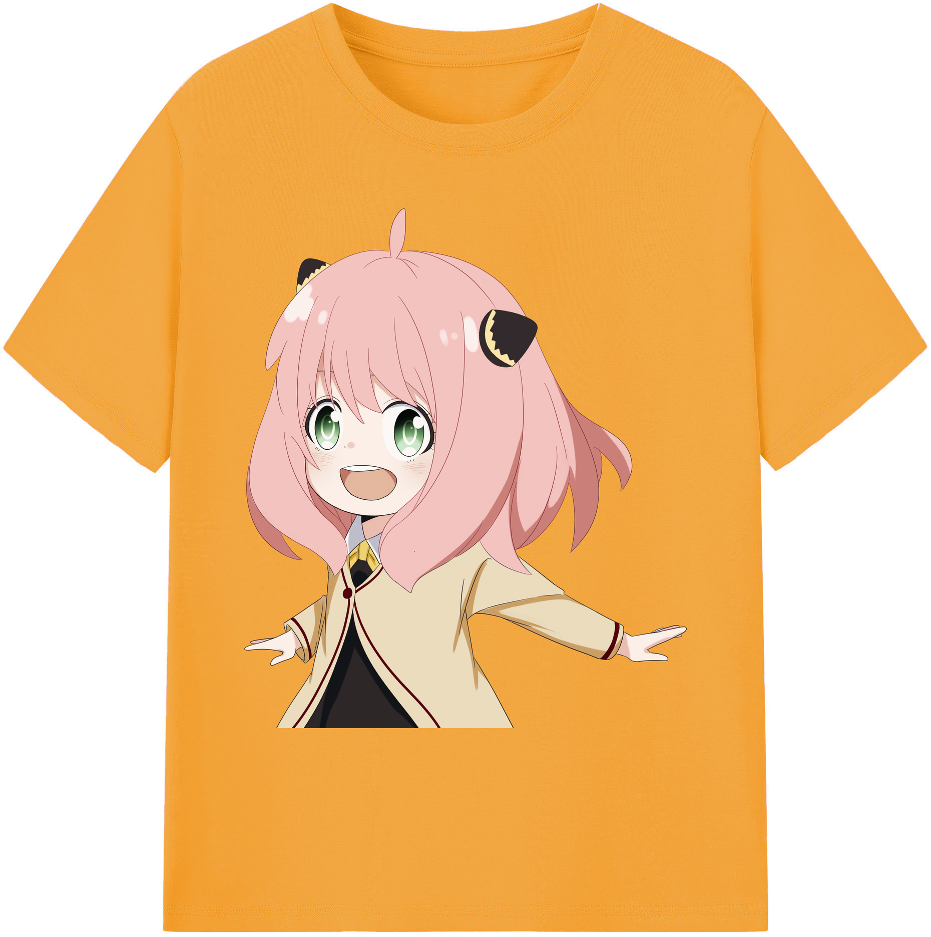 （画像用） SPY×FAMILY间谍家家酒 綿100％ メンズ半袖Tシャツ｜肌触りやわらか＆通気性