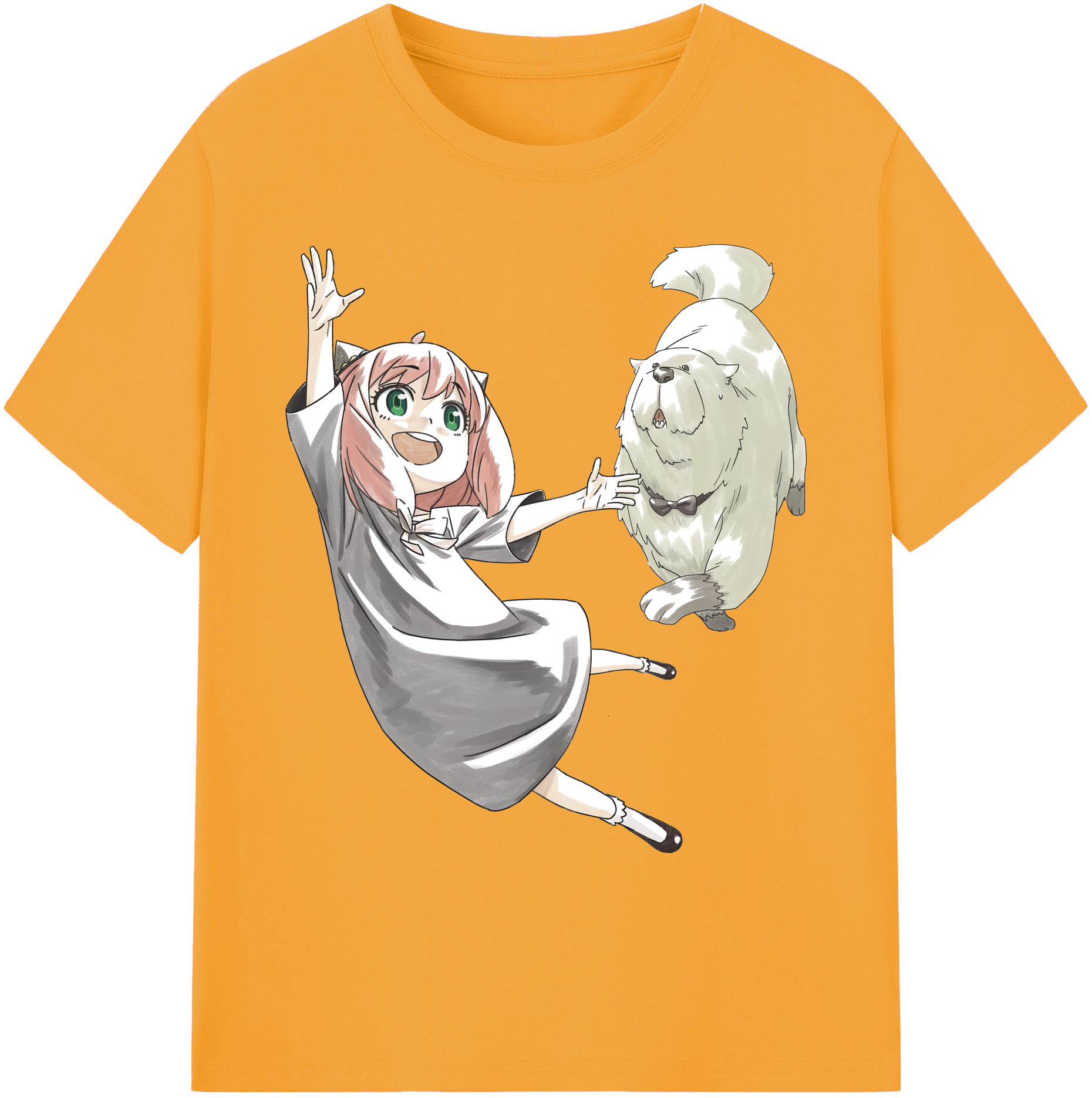 （画像用） SPY×FAMILY间谍家家酒 綿100％ メンズ半袖Tシャツ｜肌触りやわらか＆通気性