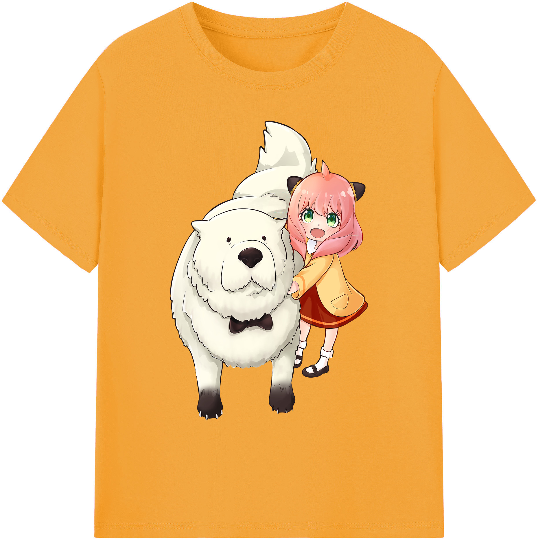 （画像用） SPY×FAMILY间谍家家酒 綿100％ メンズ半袖Tシャツ｜肌触りやわらか＆通気性