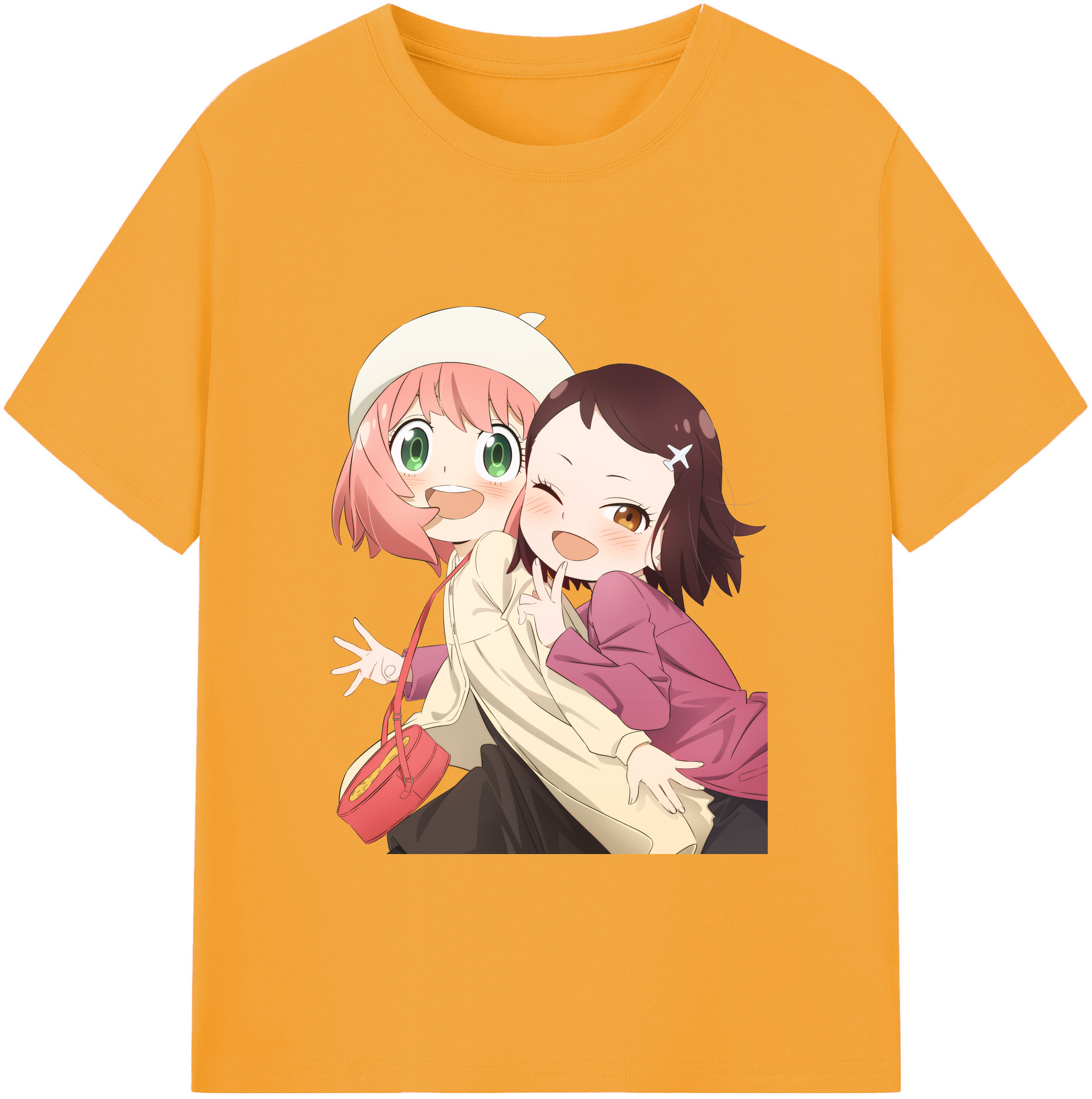 （画像用） SPY×FAMILY间谍家家酒 綿100％ メンズ半袖Tシャツ｜肌触りやわらか＆通気性