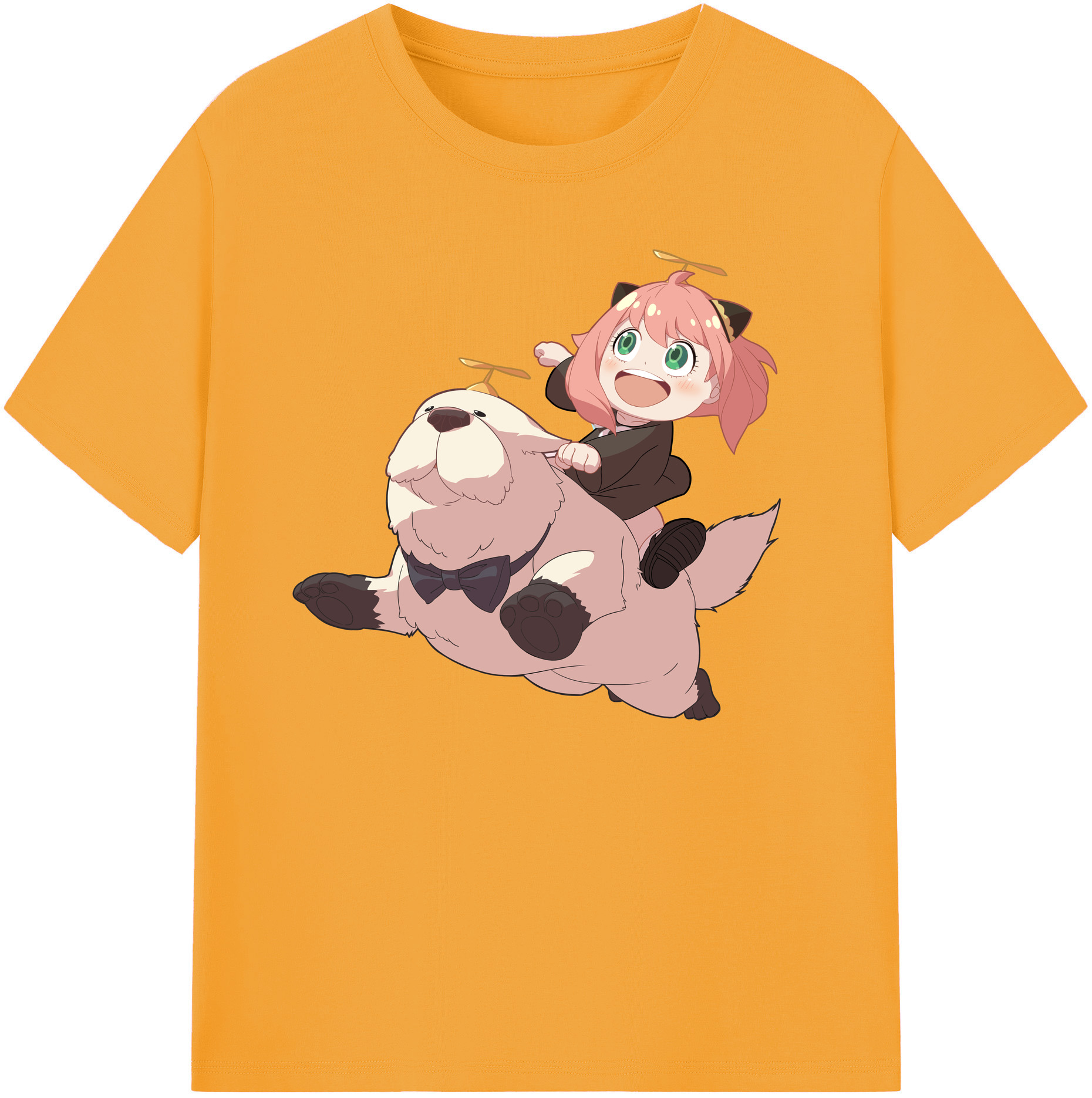 （画像用） SPY×FAMILY间谍家家酒 綿100％ メンズ半袖Tシャツ｜肌触りやわらか＆通気性