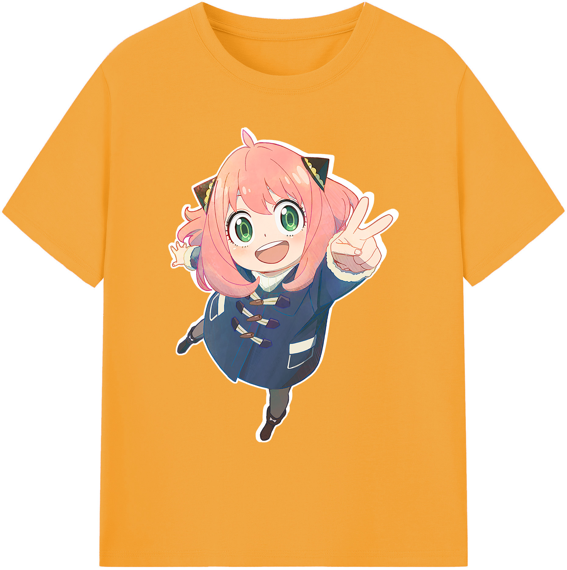 （画像用） SPY×FAMILY间谍家家酒 綿100％ メンズ半袖Tシャツ｜肌触りやわらか＆通気性