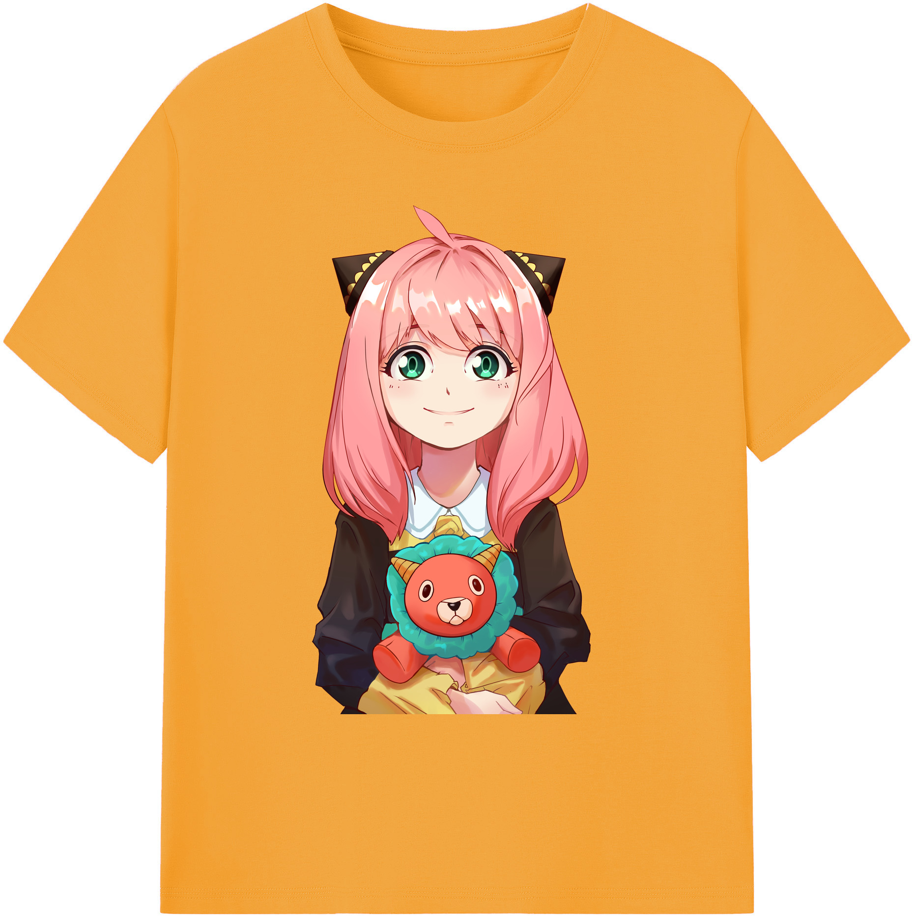 （画像用） SPY×FAMILY间谍家家酒 綿100％ メンズ半袖Tシャツ｜肌触りやわらか＆通気性
