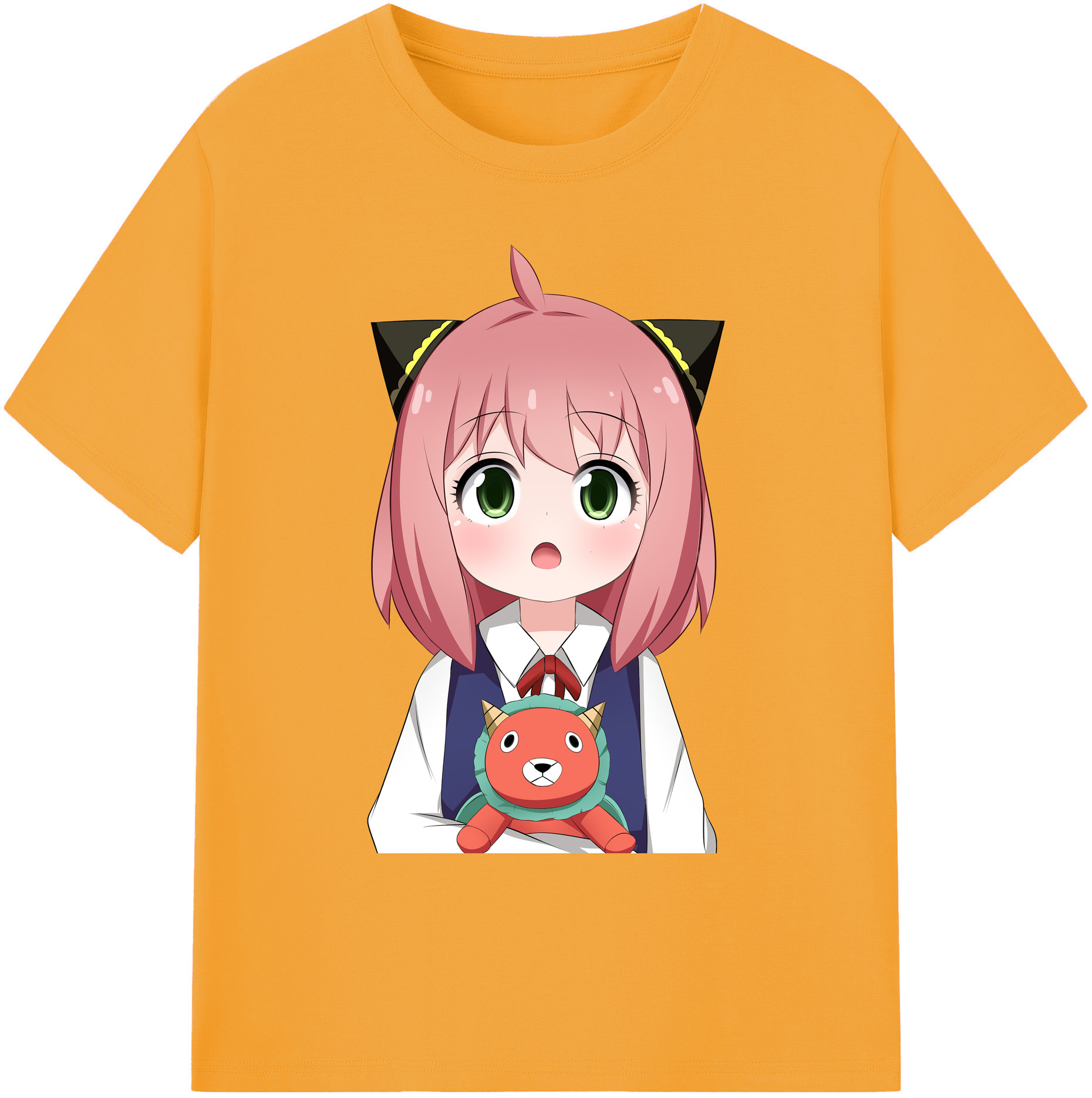 （画像用） SPY×FAMILY间谍家家酒 綿100％ メンズ半袖Tシャツ｜肌触りやわらか＆通気性