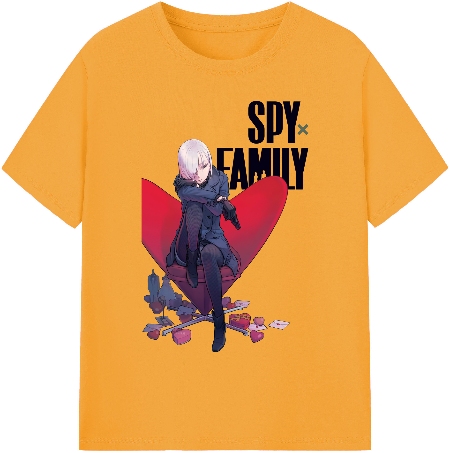 （画像用） SPY×FAMILY间谍家家酒 綿100％ メンズ半袖Tシャツ｜肌触りやわらか＆通気性