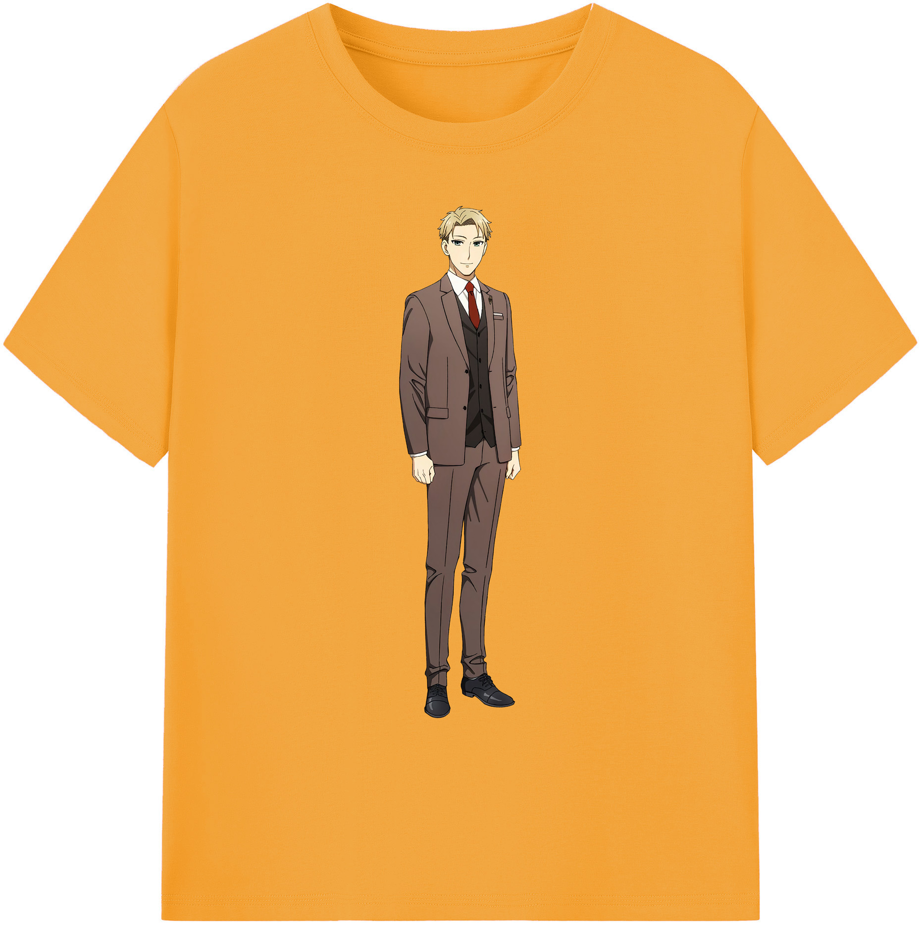 （画像用） SPY×FAMILY间谍家家酒 綿100％ メンズ半袖Tシャツ｜肌触りやわらか＆通気性