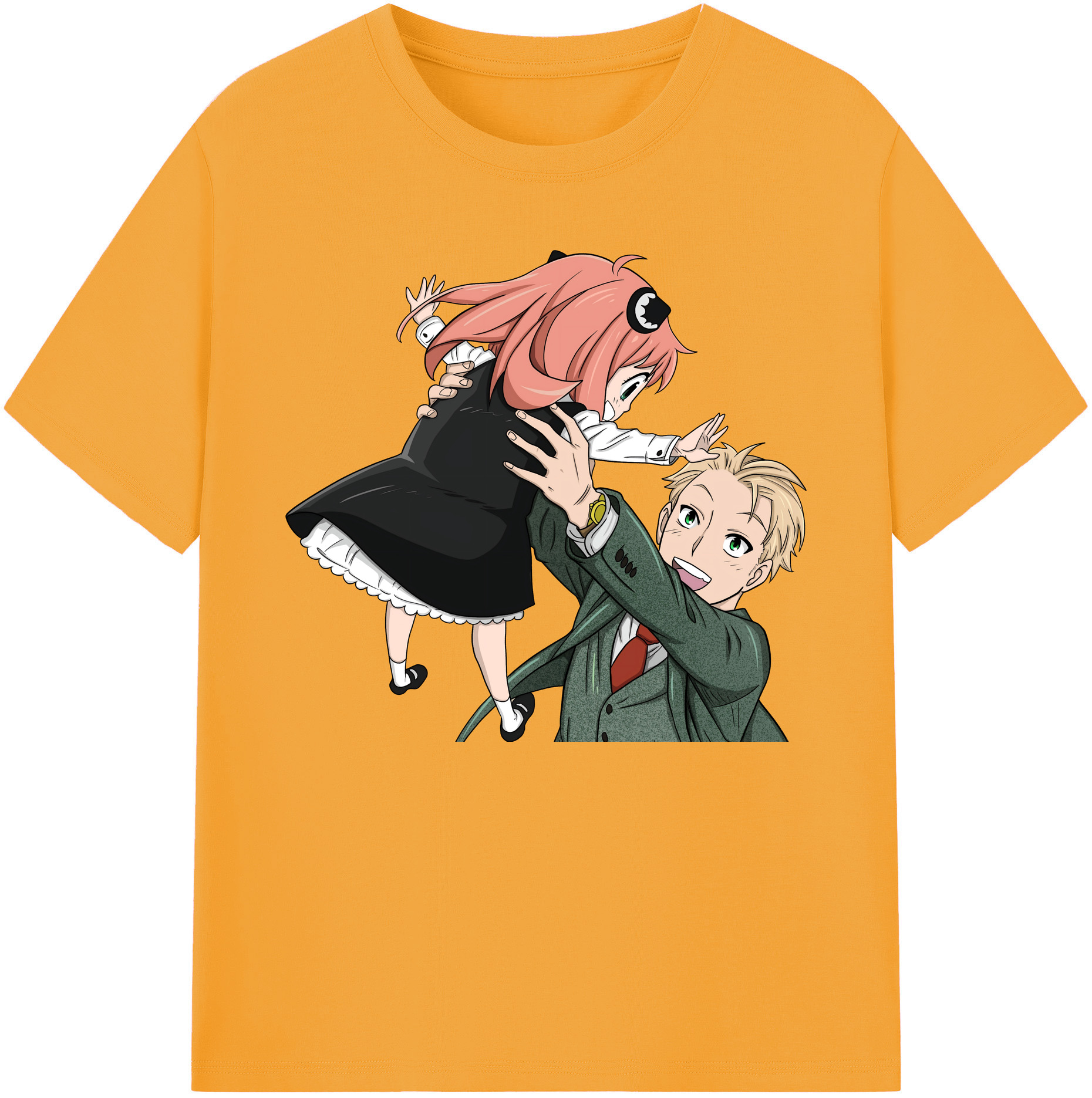 （画像用） SPY×FAMILY间谍家家酒 綿100％ メンズ半袖Tシャツ｜肌触りやわらか＆通気性