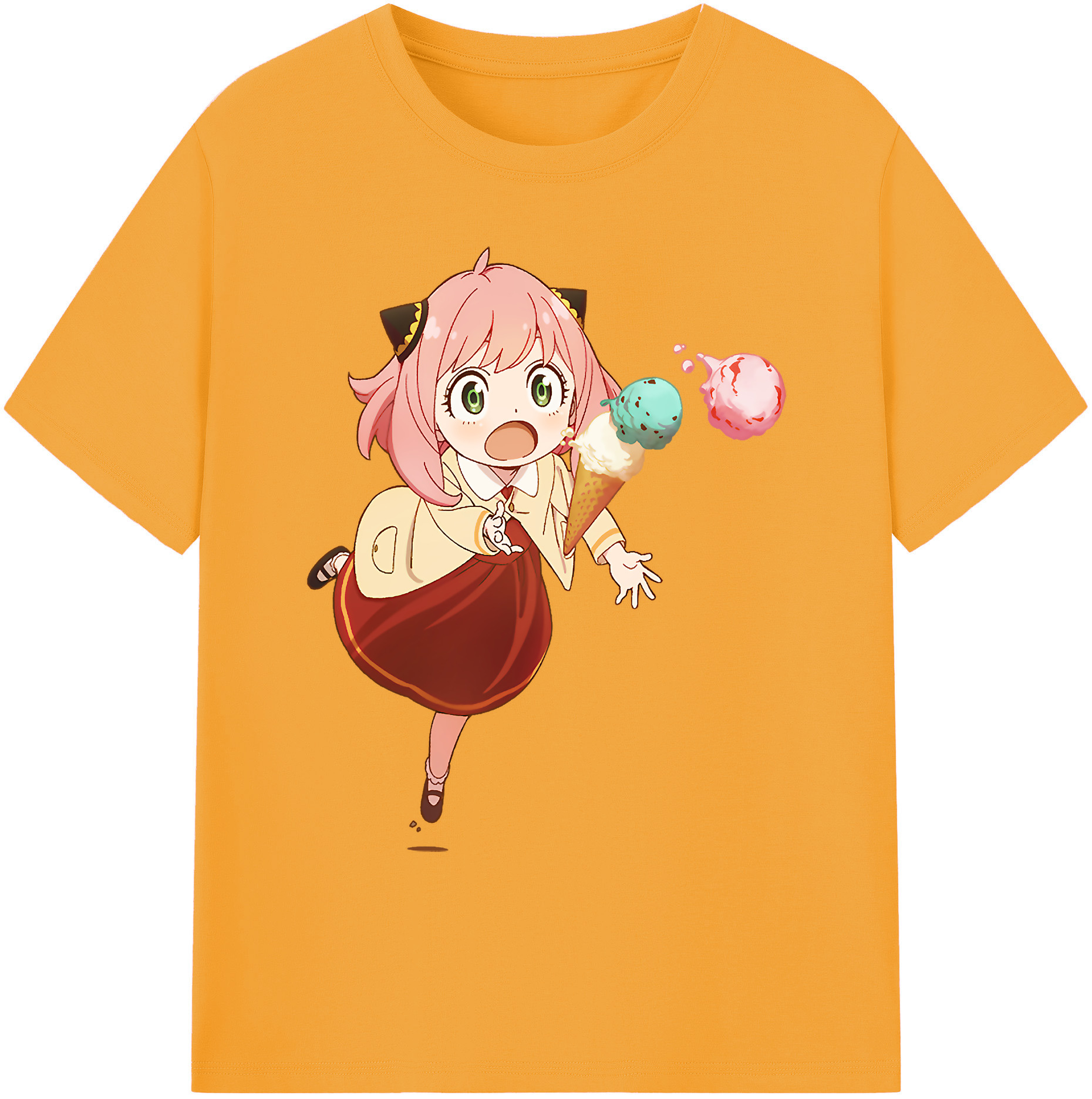 （画像用） SPY×FAMILY间谍家家酒 綿100％ メンズ半袖Tシャツ｜肌触りやわらか＆通気性