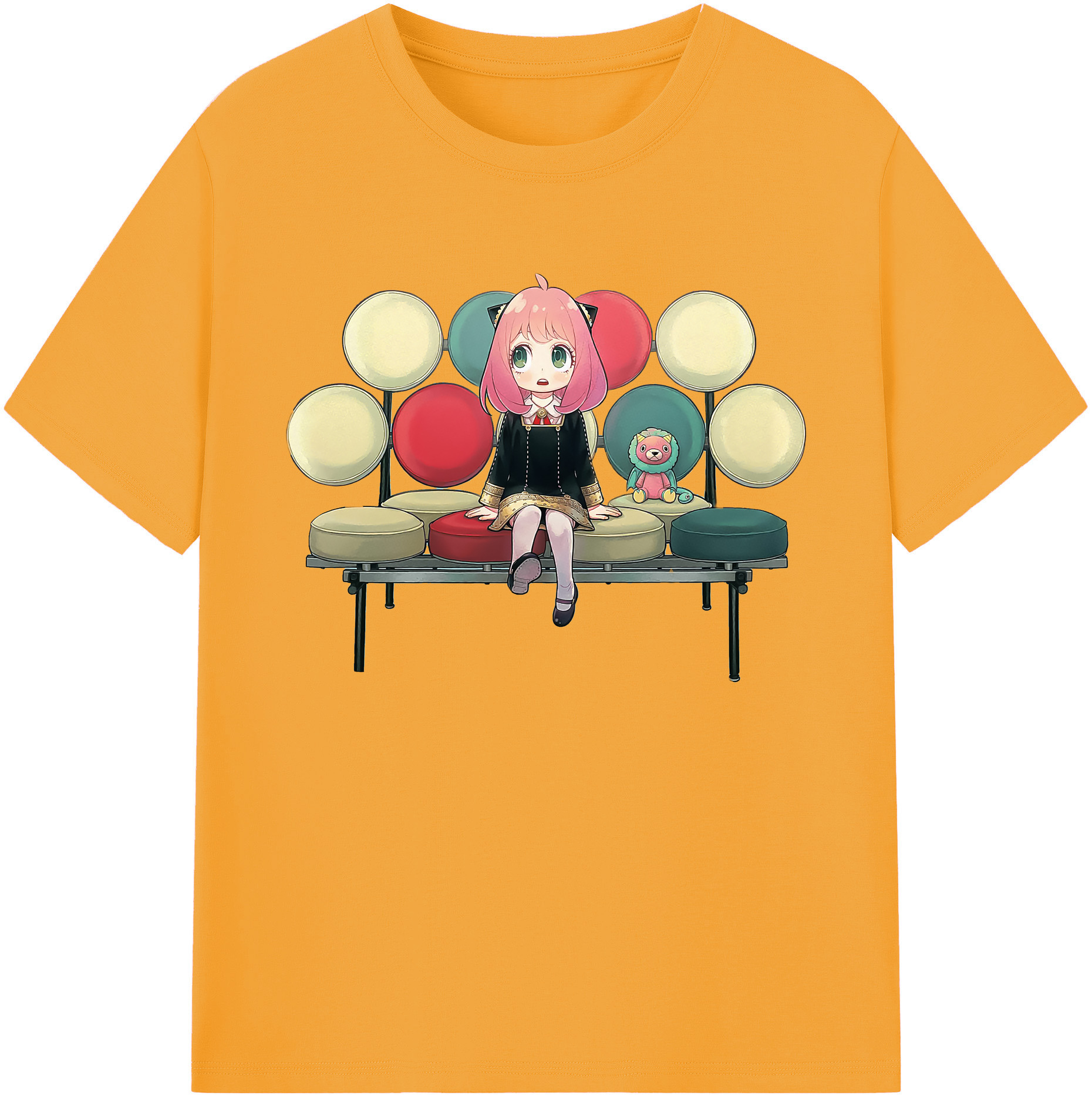 （画像用） SPY×FAMILY间谍家家酒 綿100％ メンズ半袖Tシャツ｜肌触りやわらか＆通気性