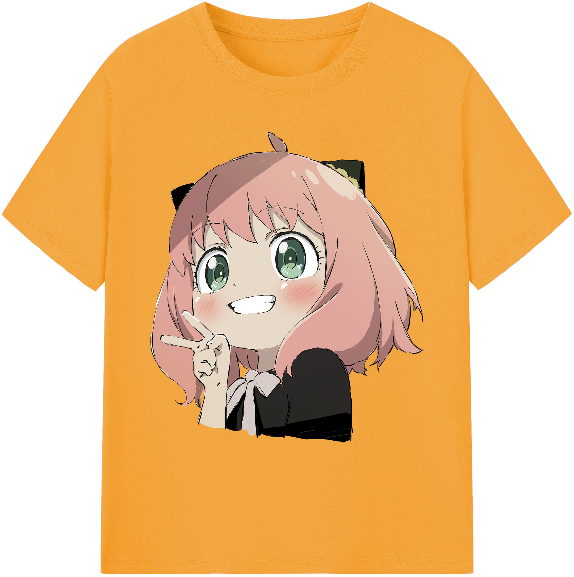 （画像用） SPY×FAMILY间谍家家酒 綿100％ メンズ半袖Tシャツ｜肌触りやわらか＆通気性