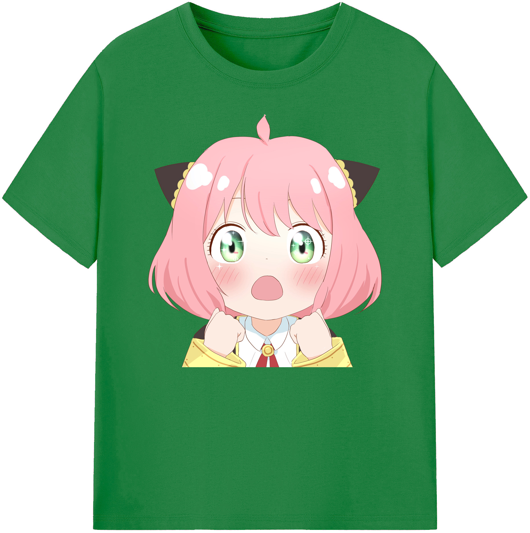 （画像用） SPY×FAMILY间谍家家酒 綿100％ メンズ半袖Tシャツ｜肌触りやわらか＆通気性