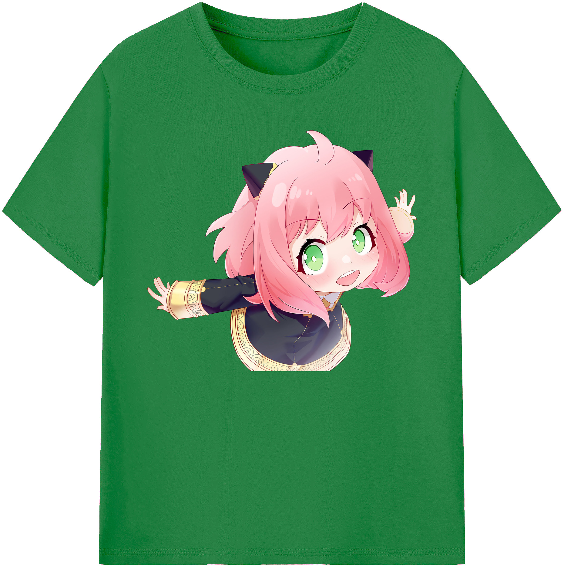（画像用） SPY×FAMILY间谍家家酒 綿100％ メンズ半袖Tシャツ｜肌触りやわらか＆通気性