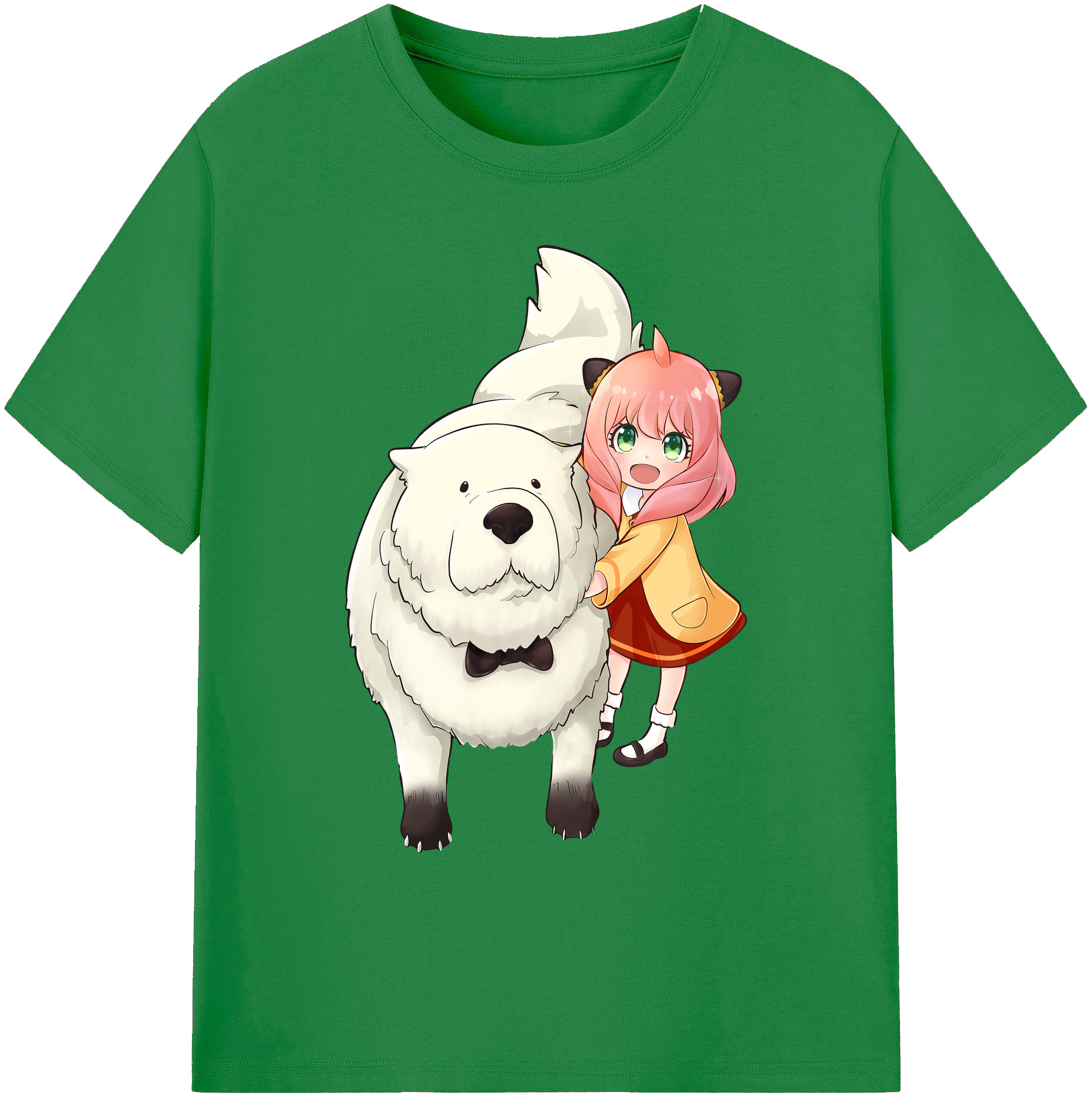 （画像用） SPY×FAMILY间谍家家酒 綿100％ メンズ半袖Tシャツ｜肌触りやわらか＆通気性