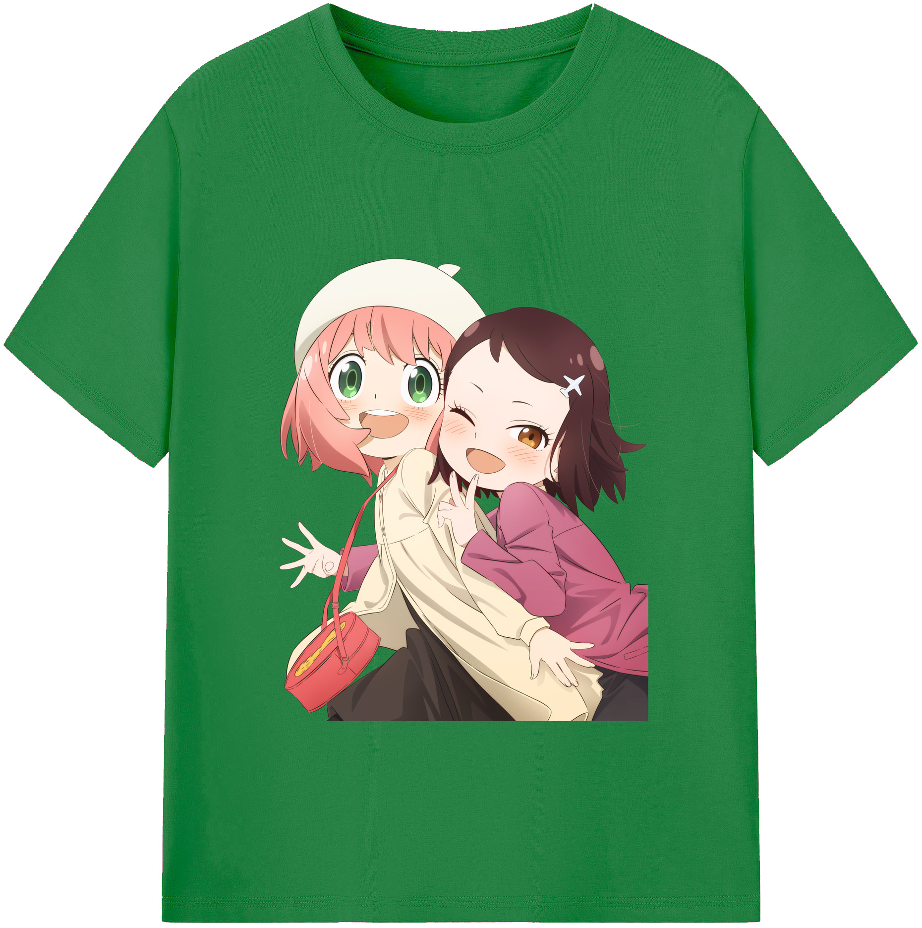 （画像用） SPY×FAMILY间谍家家酒 綿100％ メンズ半袖Tシャツ｜肌触りやわらか＆通気性