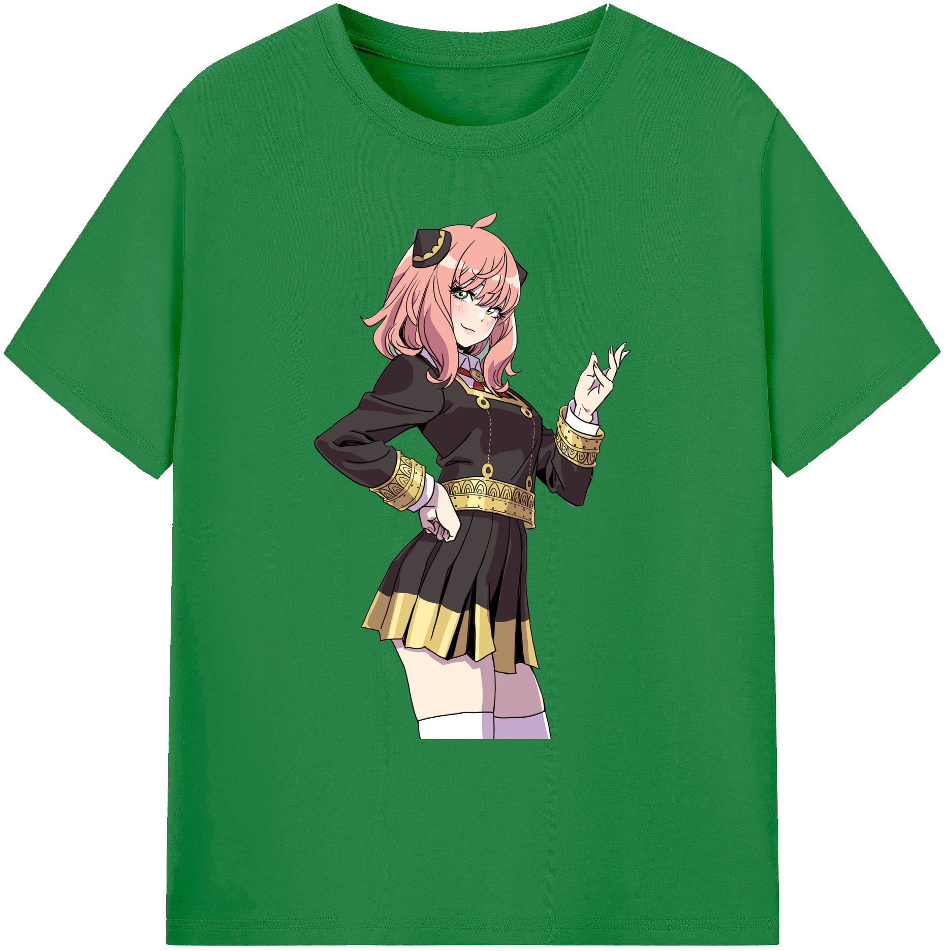 （画像用） SPY×FAMILY间谍家家酒 綿100％ メンズ半袖Tシャツ｜肌触りやわらか＆通気性