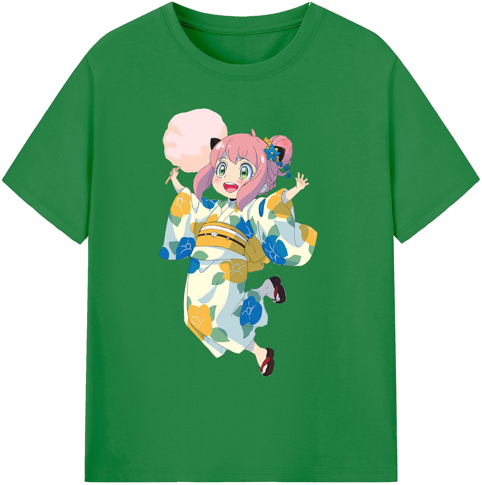 （画像用） SPY×FAMILY间谍家家酒 綿100％ メンズ半袖Tシャツ｜肌触りやわらか＆通気性