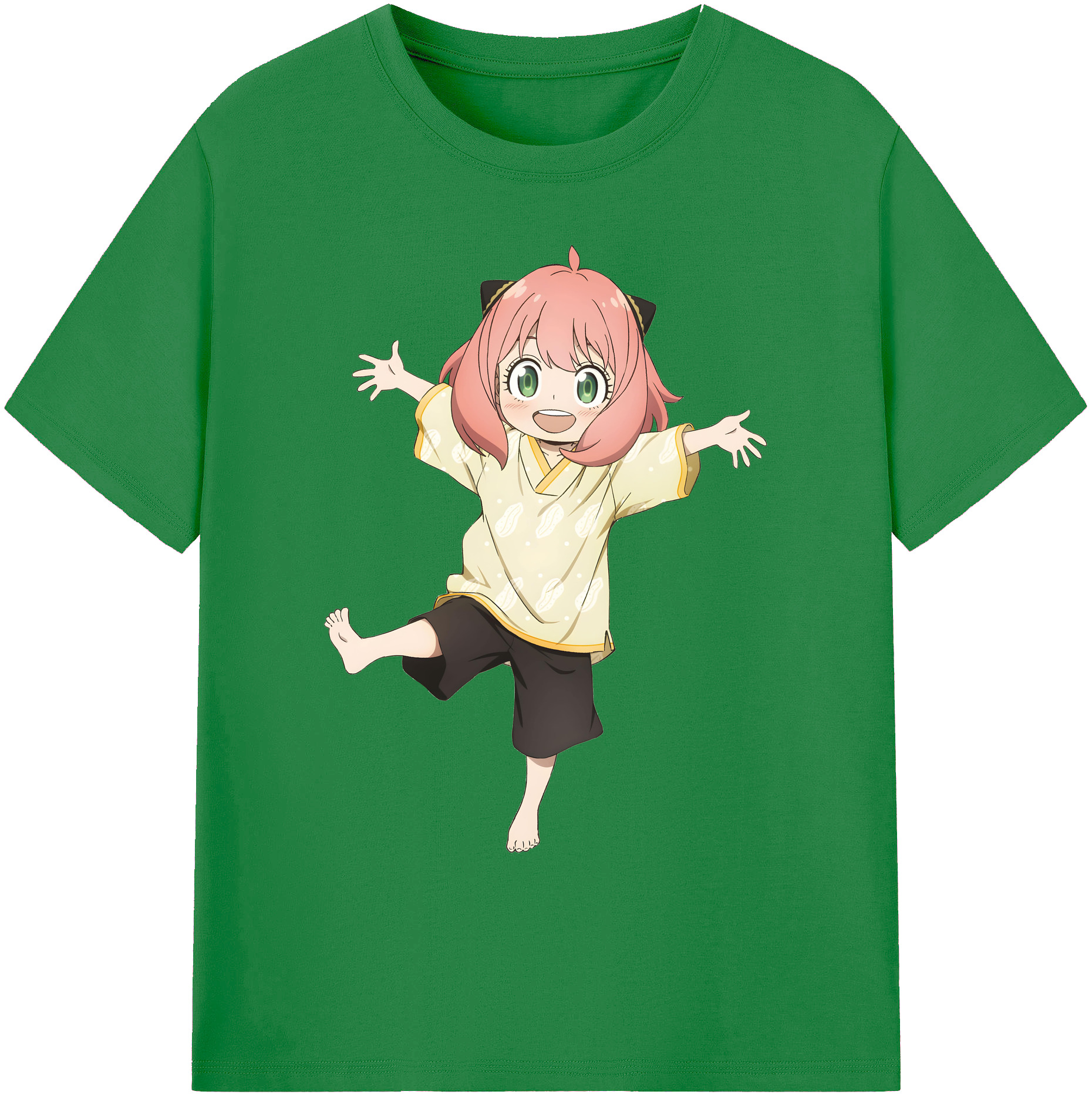 （画像用） SPY×FAMILY间谍家家酒 綿100％ メンズ半袖Tシャツ｜肌触りやわらか＆通気性