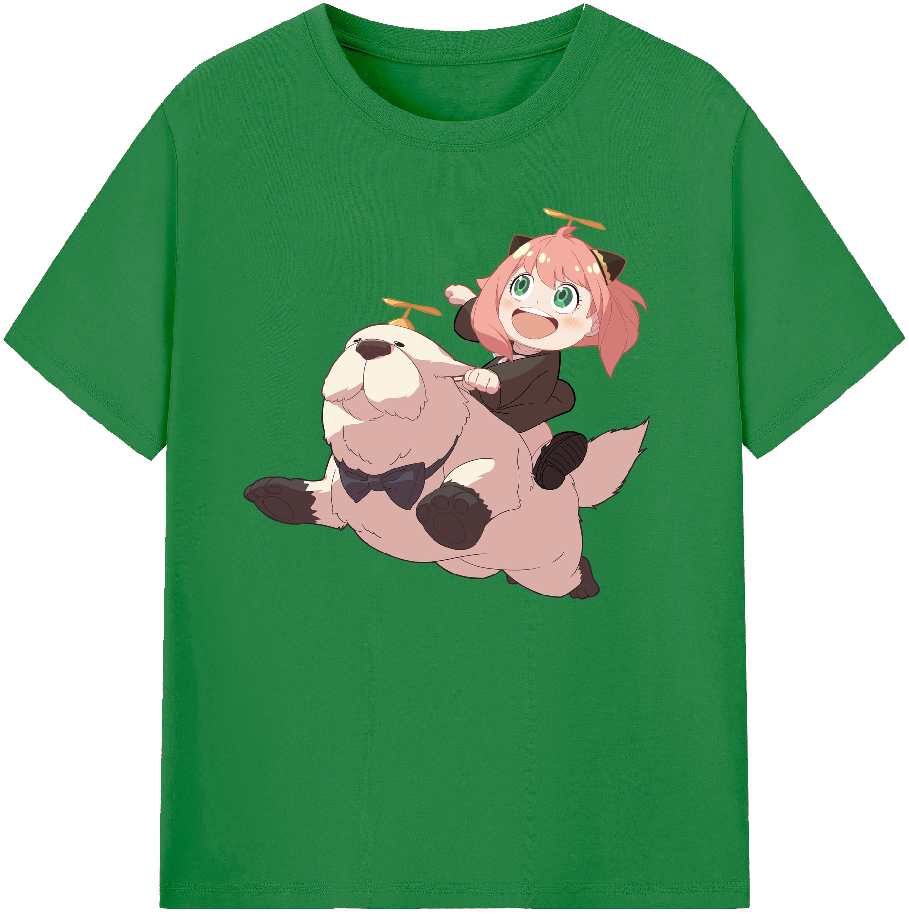 （画像用） SPY×FAMILY间谍家家酒 綿100％ メンズ半袖Tシャツ｜肌触りやわらか＆通気性
