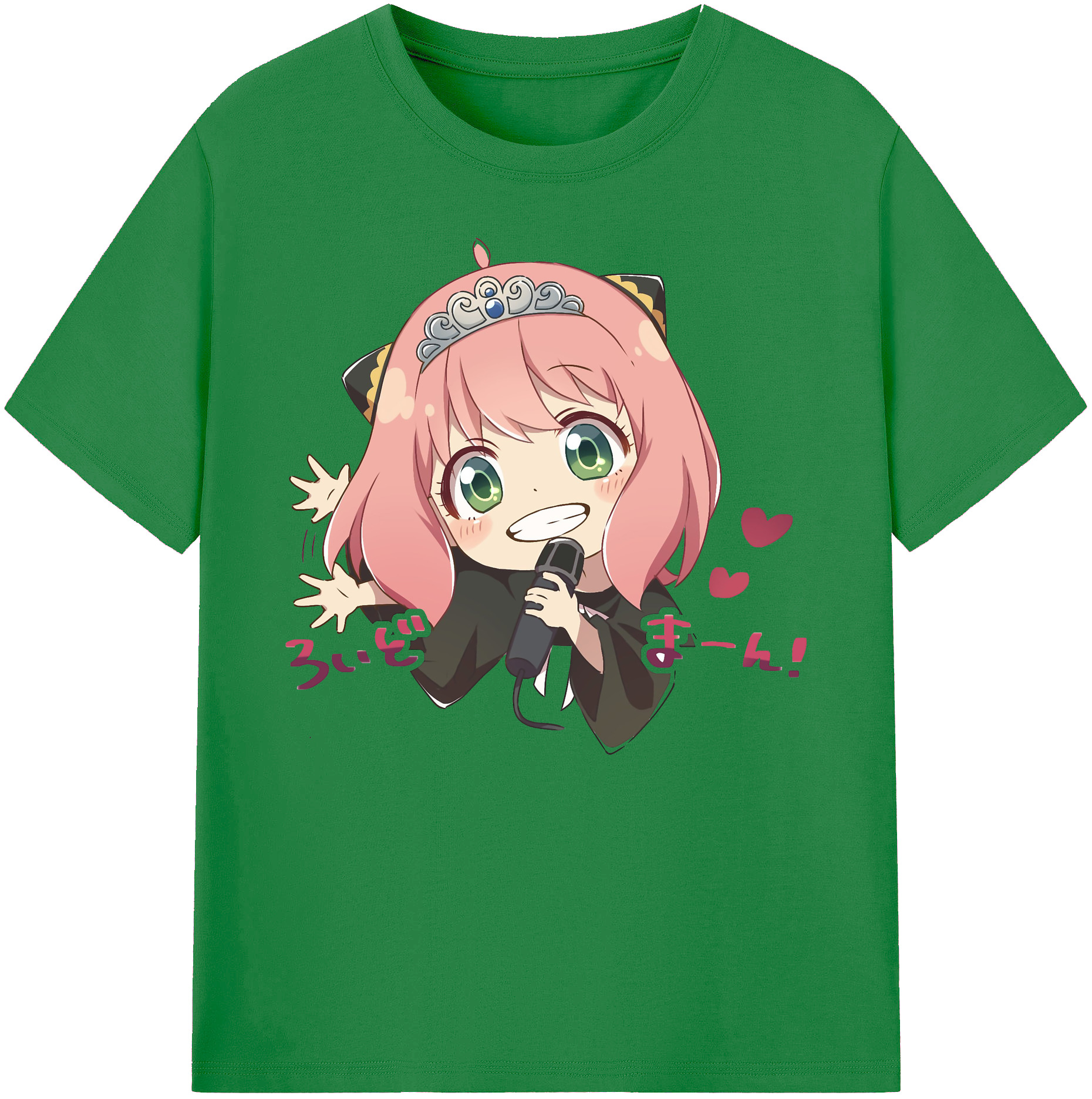 （画像用） SPY×FAMILY间谍家家酒 綿100％ メンズ半袖Tシャツ｜肌触りやわらか＆通気性