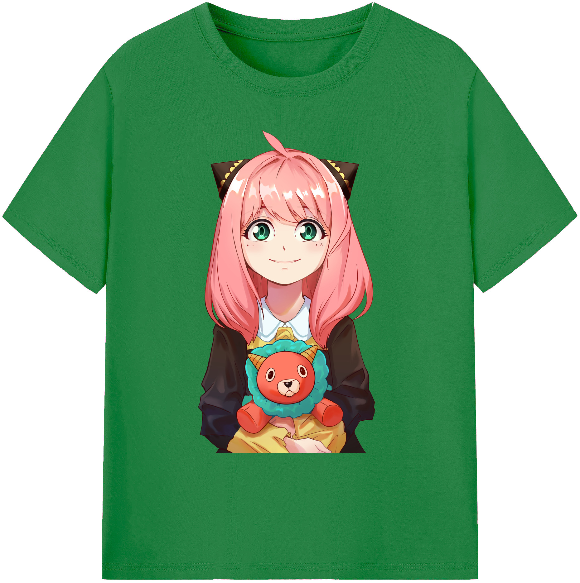 （画像用） SPY×FAMILY间谍家家酒 綿100％ メンズ半袖Tシャツ｜肌触りやわらか＆通気性