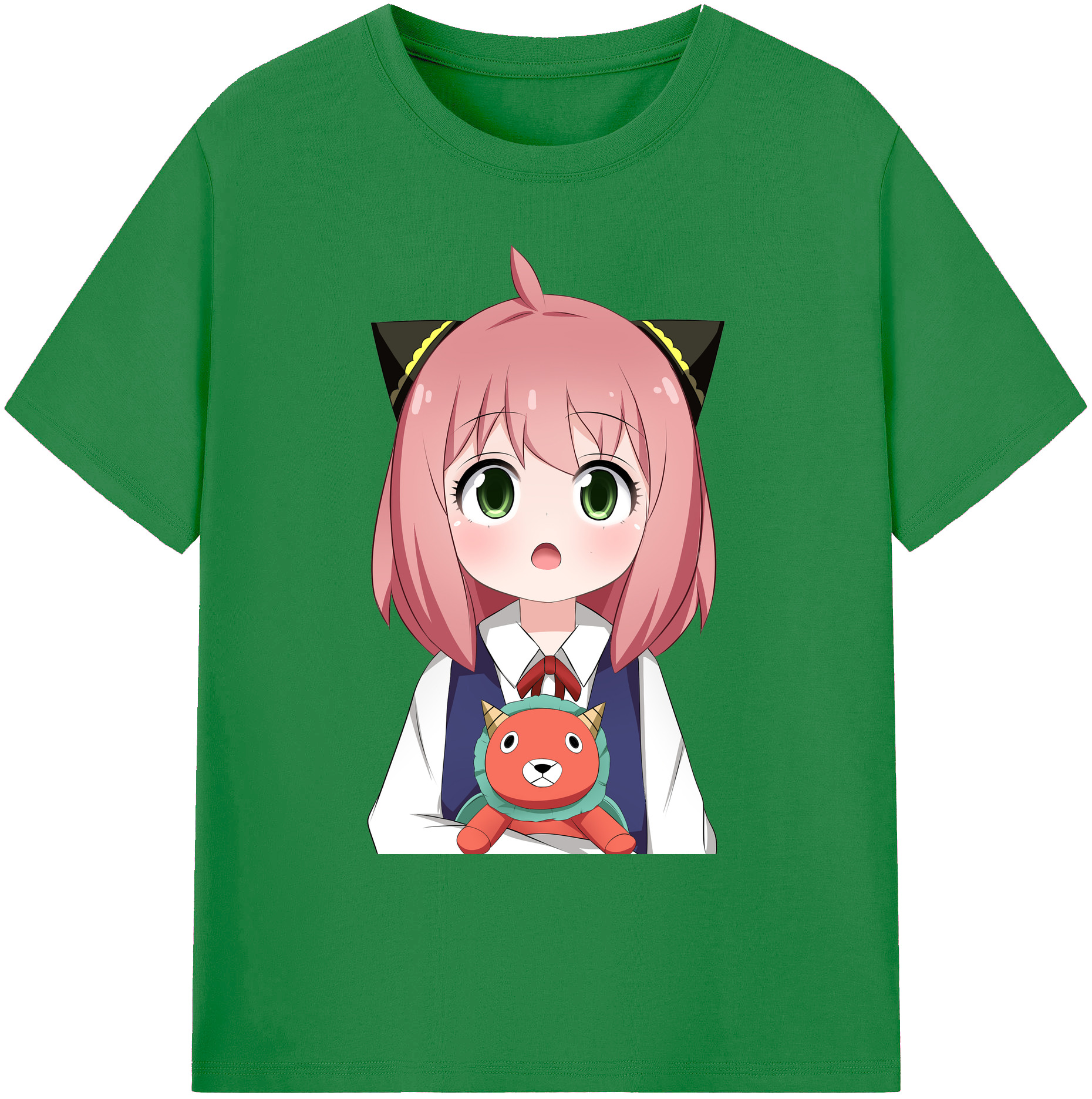 （画像用） SPY×FAMILY间谍家家酒 綿100％ メンズ半袖Tシャツ｜肌触りやわらか＆通気性