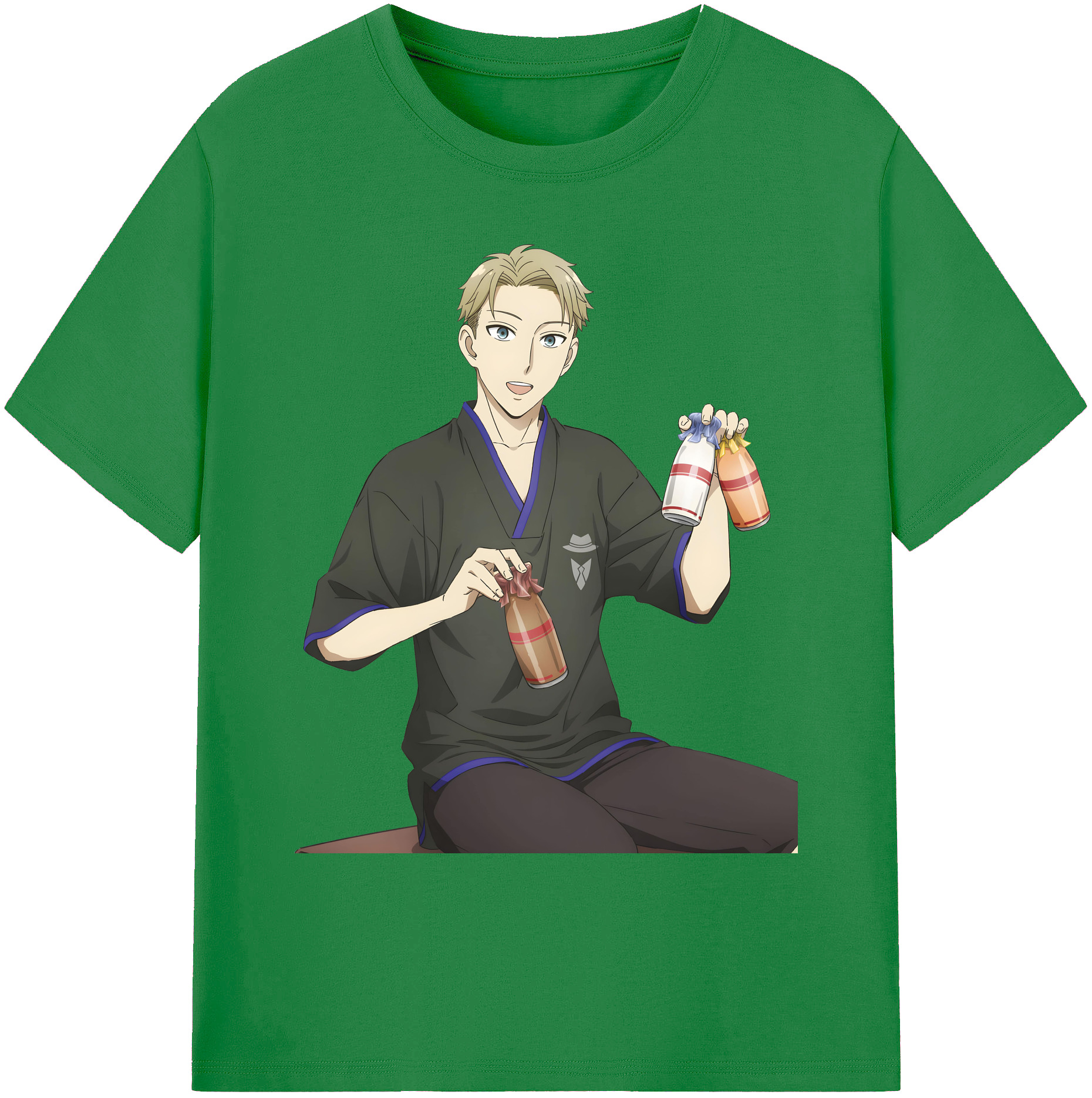 （画像用） SPY×FAMILY间谍家家酒 綿100％ メンズ半袖Tシャツ｜肌触りやわらか＆通気性