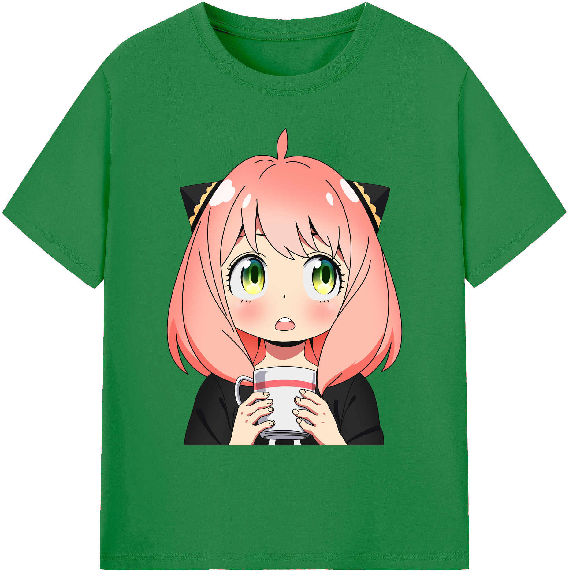 （画像用） SPY×FAMILY间谍家家酒 綿100％ メンズ半袖Tシャツ｜肌触りやわらか＆通気性