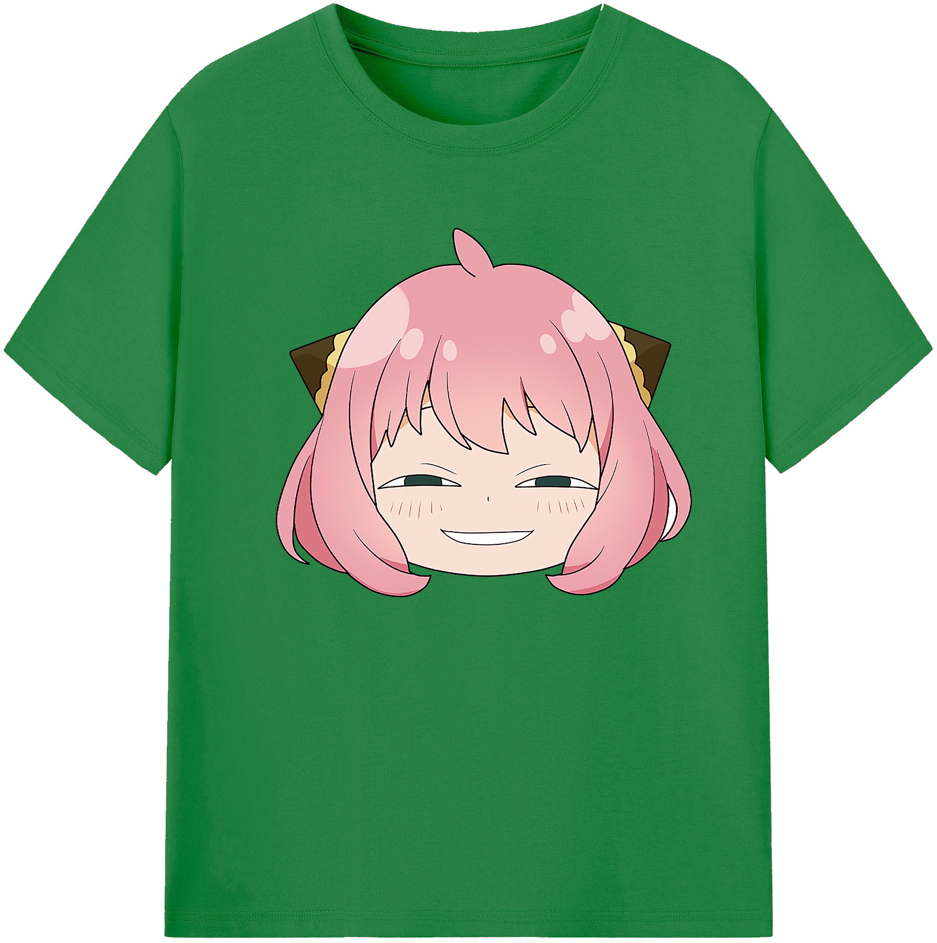 （画像用） SPY×FAMILY间谍家家酒 綿100％ メンズ半袖Tシャツ｜肌触りやわらか＆通気性