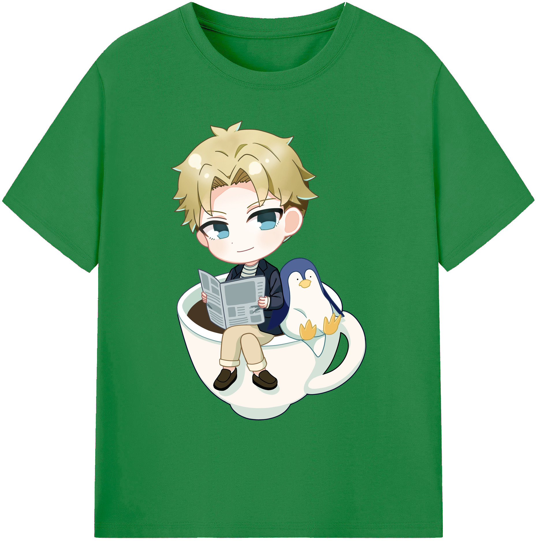 （画像用） SPY×FAMILY间谍家家酒 綿100％ メンズ半袖Tシャツ｜肌触りやわらか＆通気性