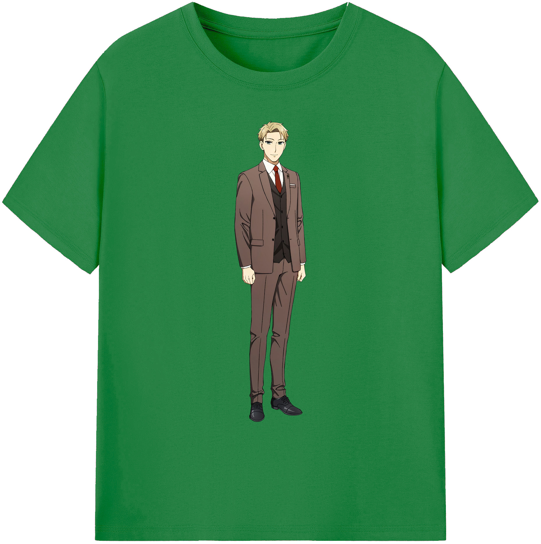 （画像用） SPY×FAMILY间谍家家酒 綿100％ メンズ半袖Tシャツ｜肌触りやわらか＆通気性